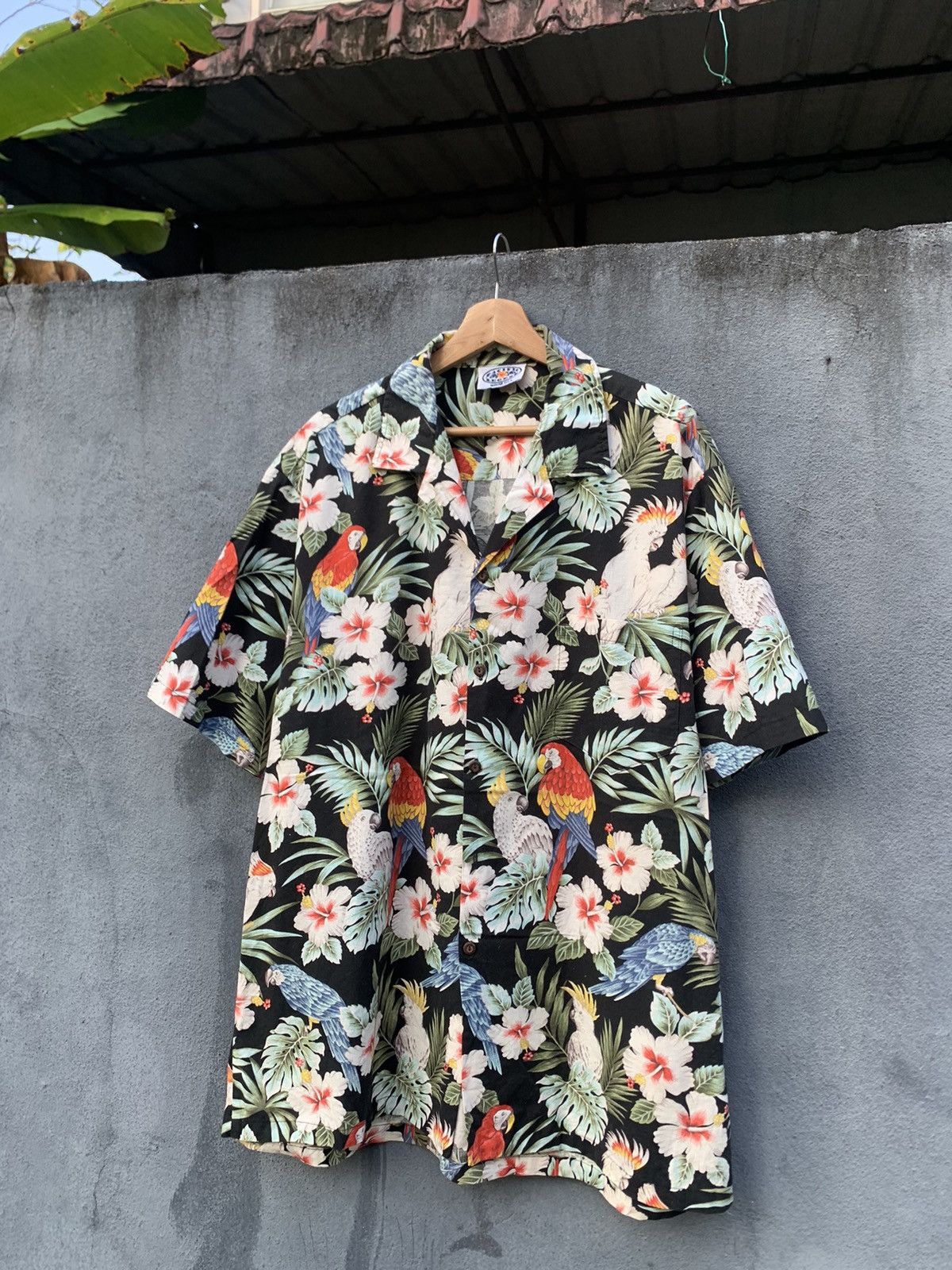 image of Hawaiian Shirt x Made In USA Vintage Pacific Legend Hawaii Shirt Made In Usa in Mix, Men's (Size XL