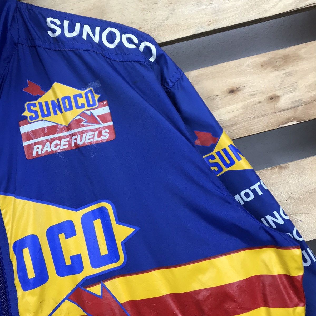 NASCAR × Sports Specialties Sunoco Racing Fuel Motor Oil Lubricant Racing Team Jacket Size US L / EU 52-54 / 3 - 5 Thumbnail