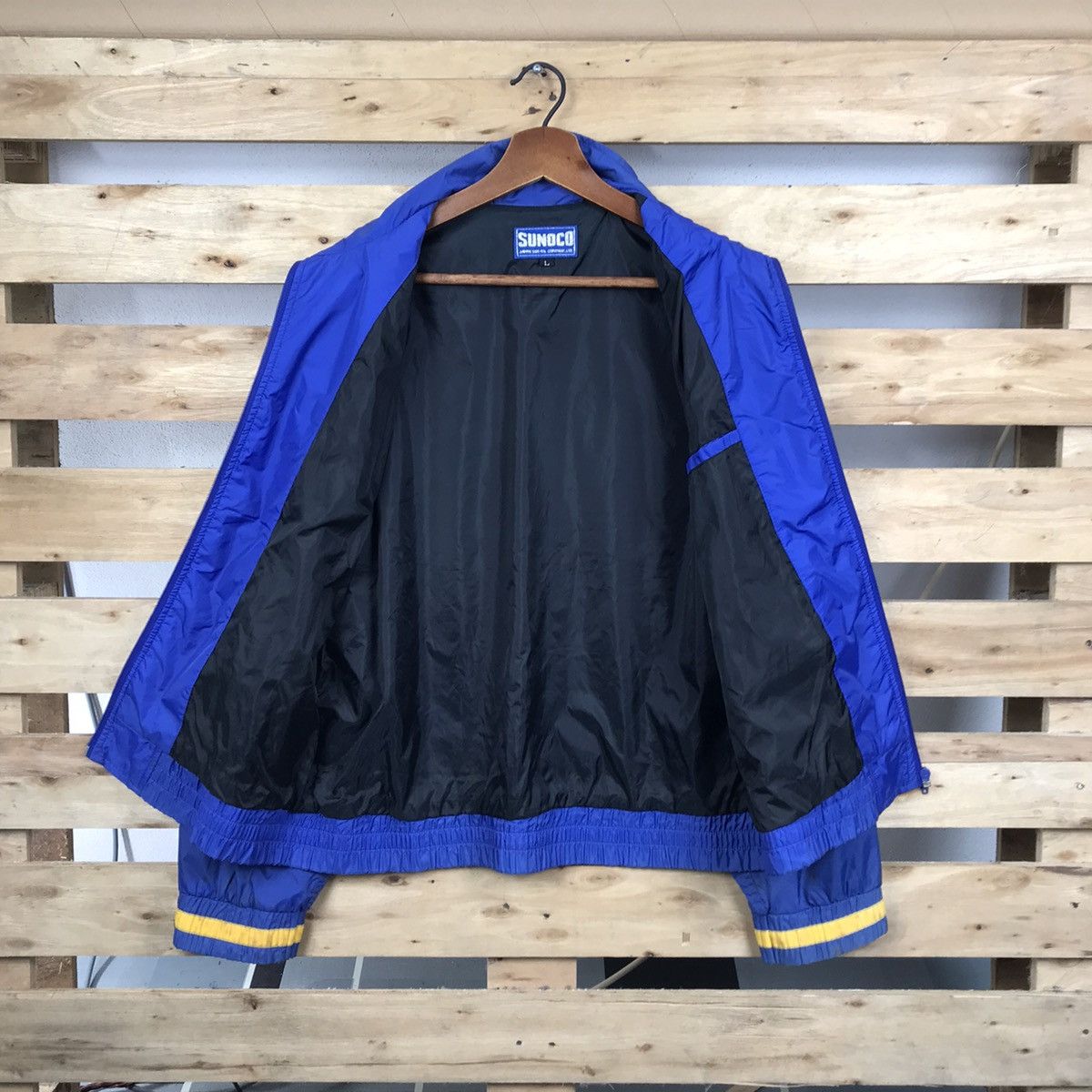 NASCAR × Sports Specialties Sunoco Racing Fuel Motor Oil Lubricant Racing Team Jacket Size US L / EU 52-54 / 3 - 8 Thumbnail