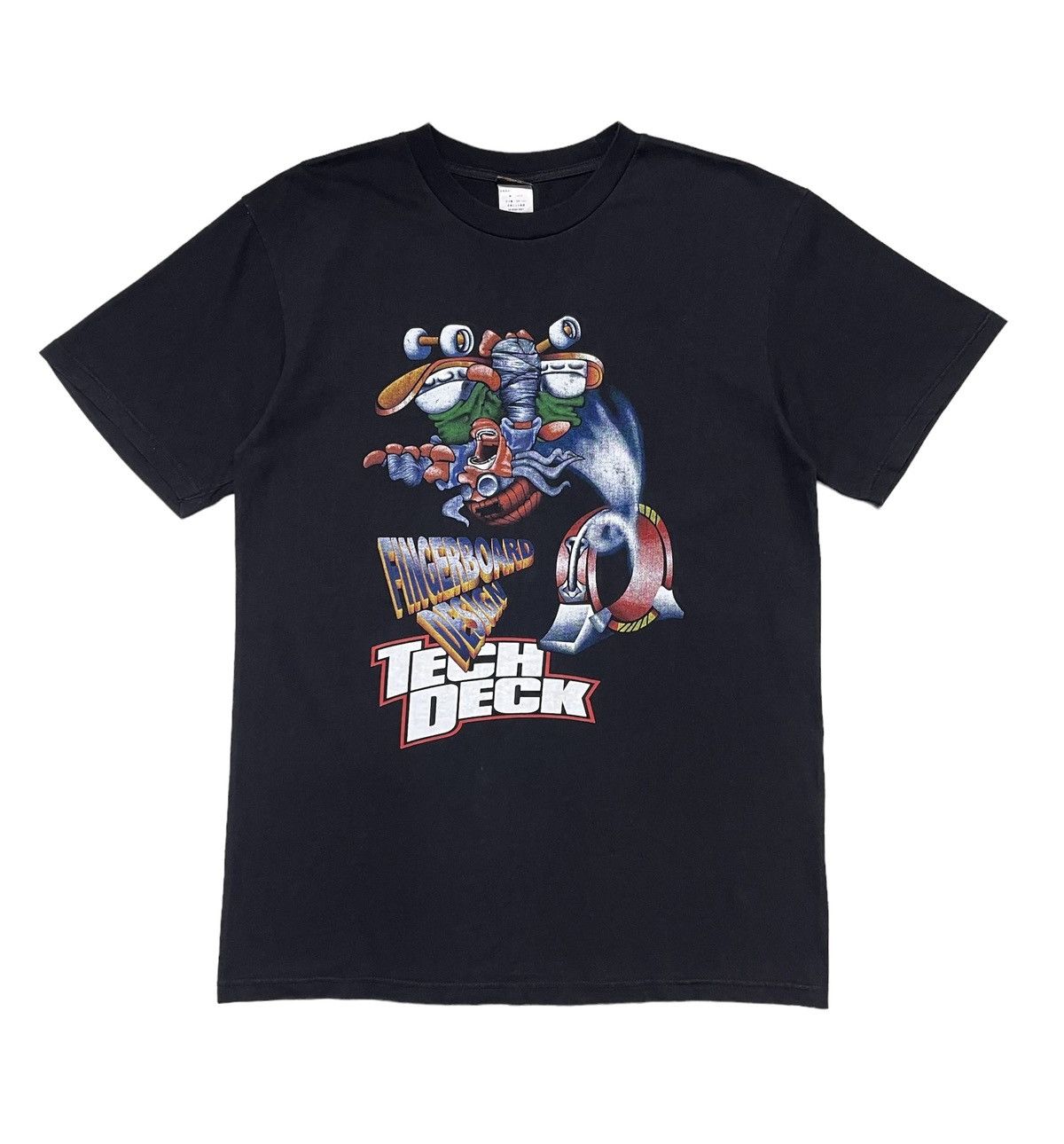image of Skategang x Vintage Tech Deck Skateboard Shirts in Black, Men's (Size Medium)