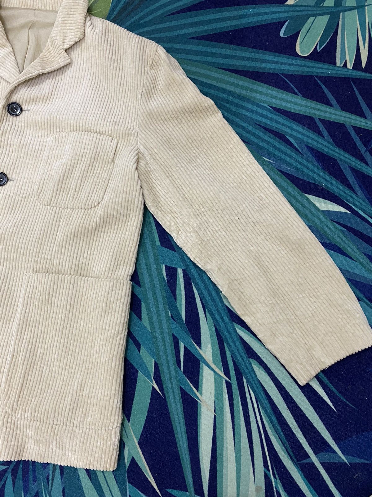 Designer × Issey Miyake × Vintage GK104 RARE🔥IS33-FD034 VINTAGE ISSEY MIYAKE CORDUROY JACKET Size US M / EU 48-50 / 2 - 4 Thumbnail