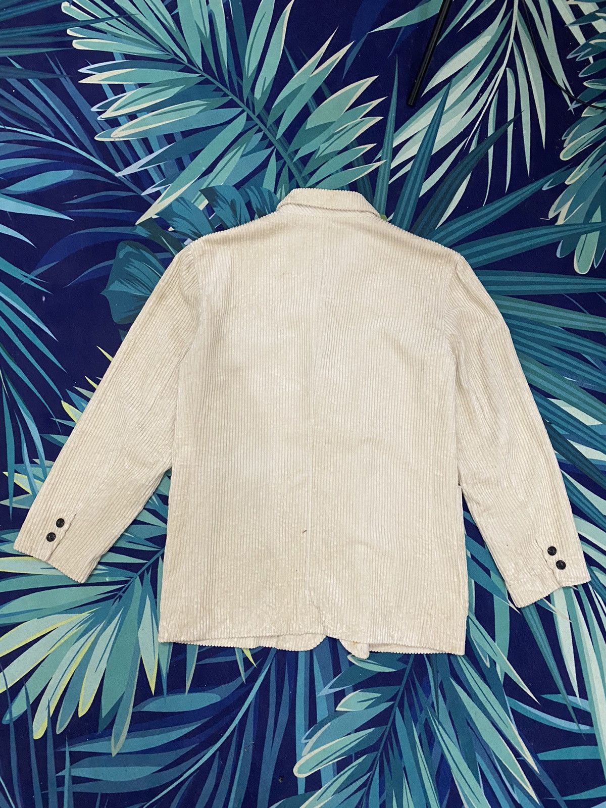 Designer × Issey Miyake × Vintage GK104 RARE🔥IS33-FD034 VINTAGE ISSEY MIYAKE CORDUROY JACKET Size US M / EU 48-50 / 2 - 6 Thumbnail