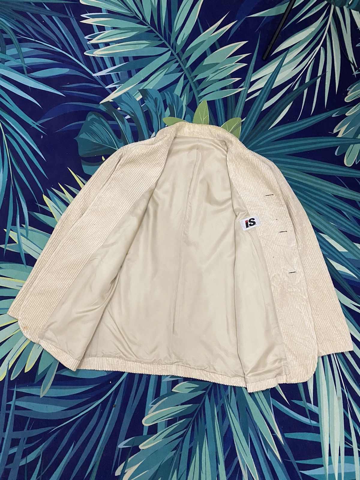 Designer × Issey Miyake × Vintage GK104 RARE🔥IS33-FD034 VINTAGE ISSEY MIYAKE CORDUROY JACKET Size US M / EU 48-50 / 2 - 9 Thumbnail