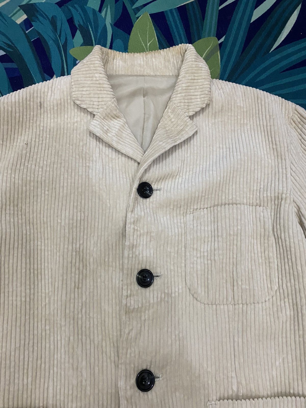 Designer × Issey Miyake × Vintage GK104 RARE🔥IS33-FD034 VINTAGE ISSEY MIYAKE CORDUROY JACKET Size US M / EU 48-50 / 2 - 3 Thumbnail