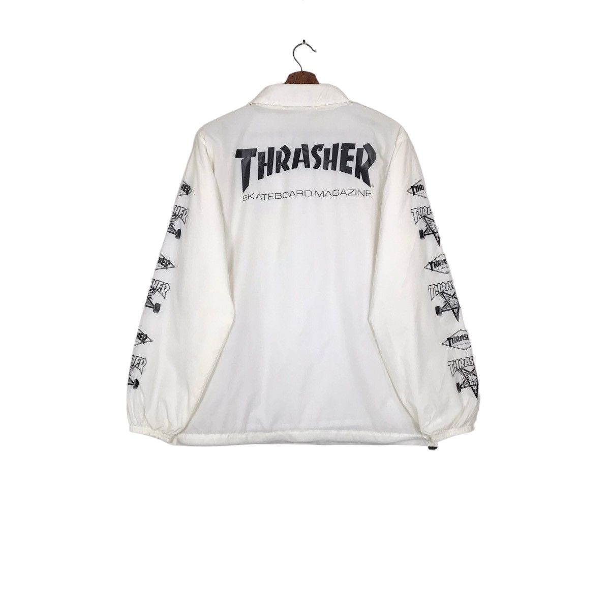 Thrasher Vintage Thrasher Skateboard Magazine Jacket Big Logo Size US M / EU 48-50 / 2 - 1 Thumbnail