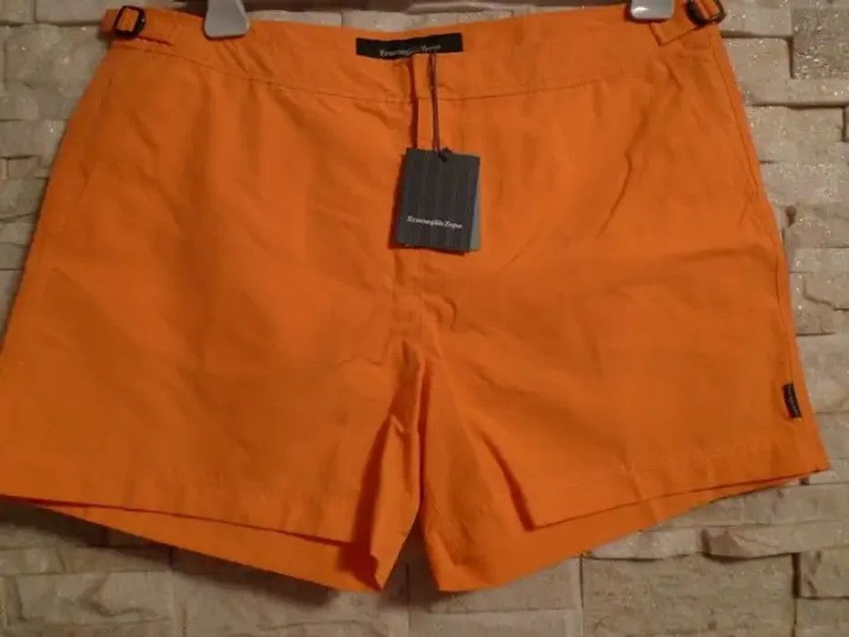 image of Ermenegildo Zegna Men's Orange Swim Shorts Orange Italy (Size 40)