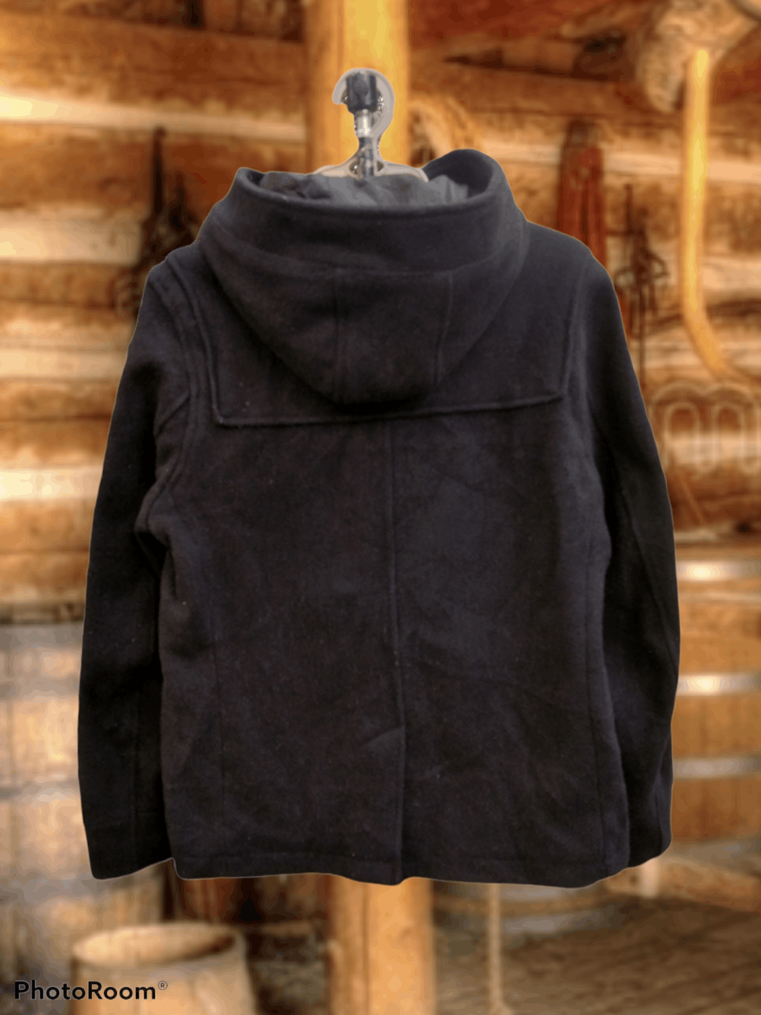 HARE VINTAGE HARE WOOL BLEND DUFFLE COAT Size US M / EU 48-50 / 2 - 4 Thumbnail