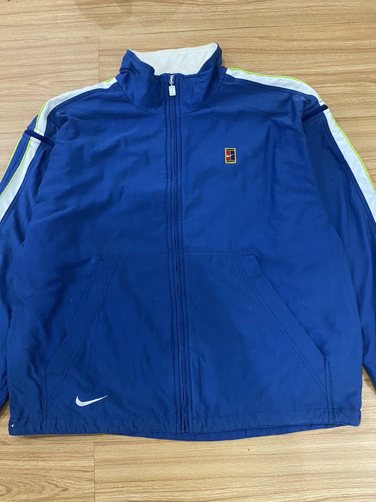 Nike × Nike ACG × Vintage VINTAGE NIKE COURT SMALL LOGO SWEATER Size US L / EU 52-54 / 3 - 2 Thumbnail