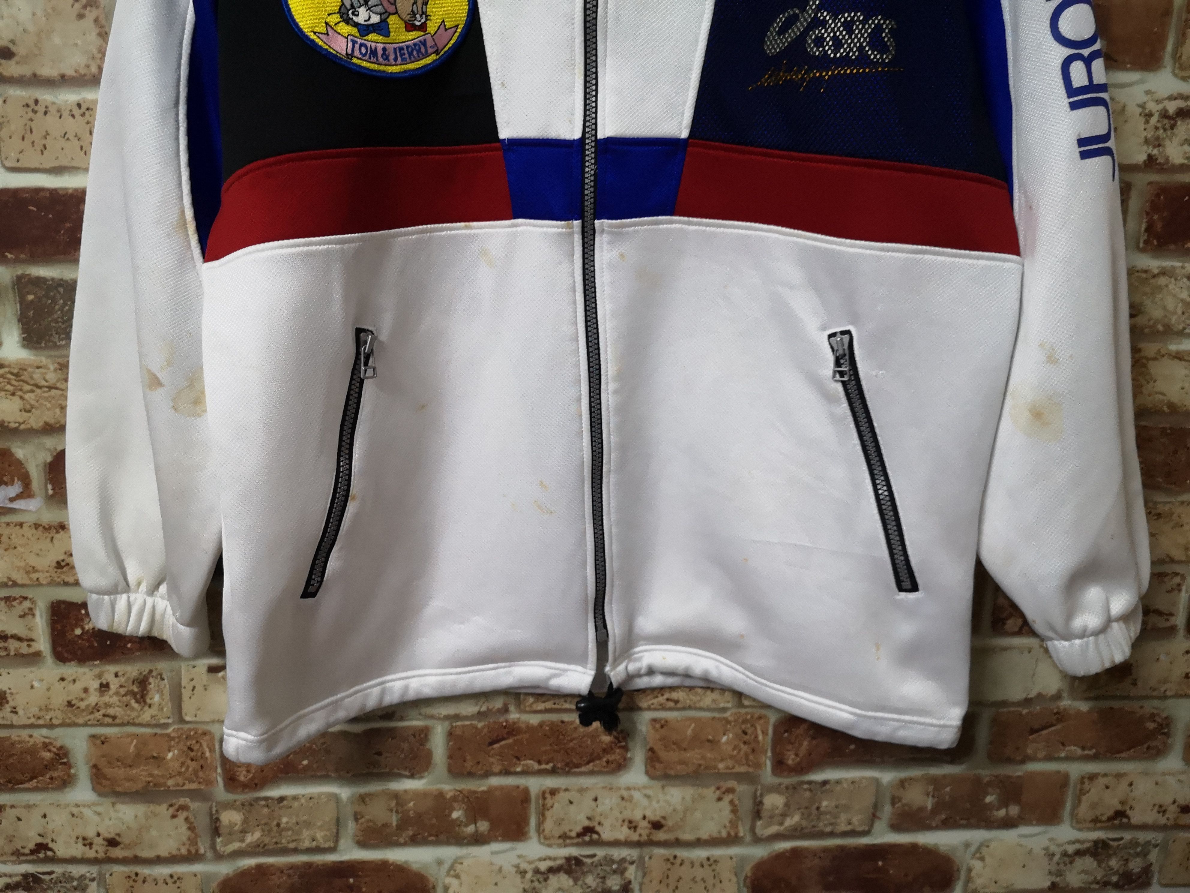 Asics × Vintage Vintage Asics x Tom & Jerry Hoodies Size US L / EU 52-54 / 3 - 4 Thumbnail