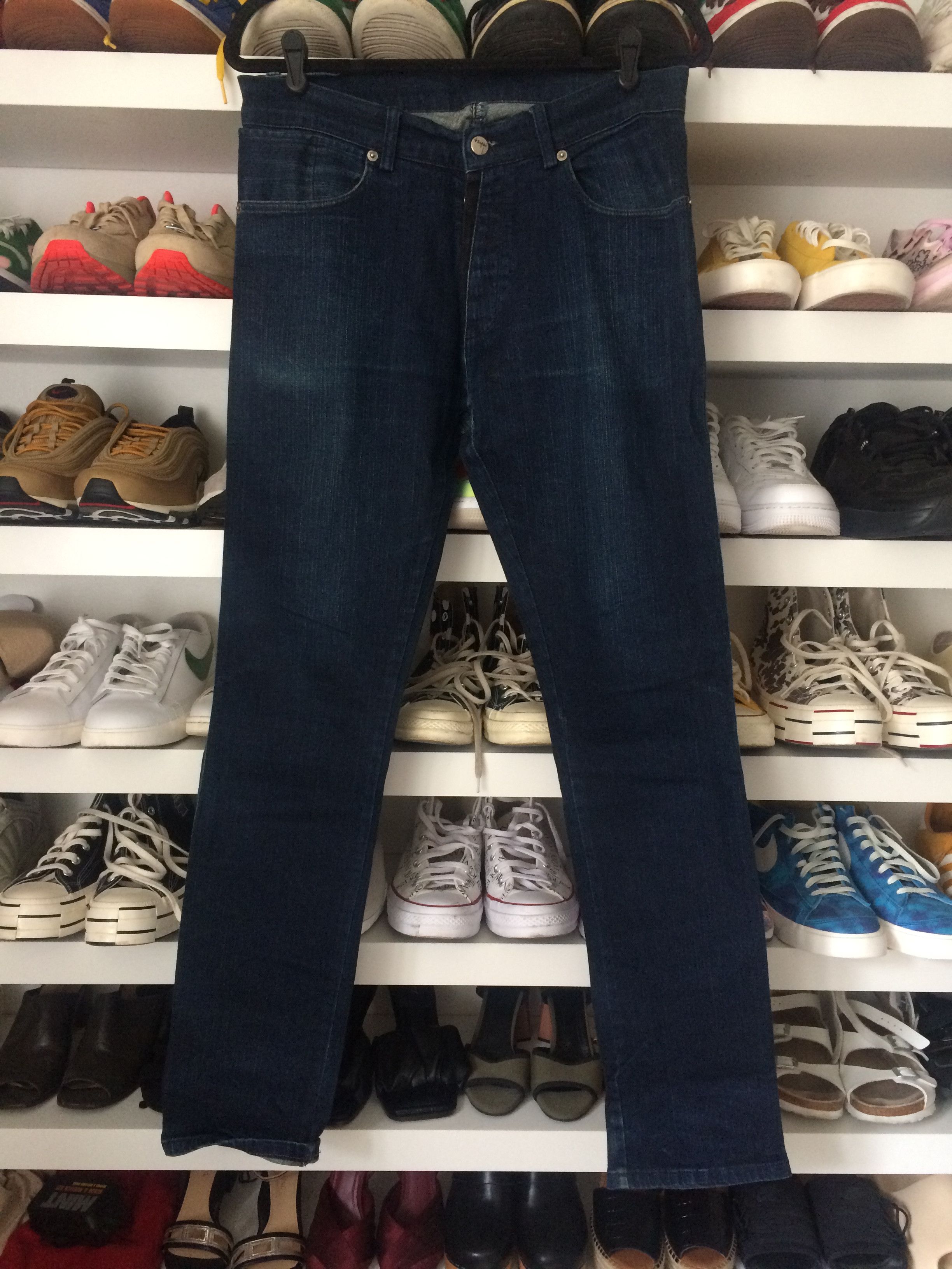 Ksubi TSUBI Van Winkle Deep Indigo Denim Jean Size US 34 / EU 50 - 4 Thumbnail