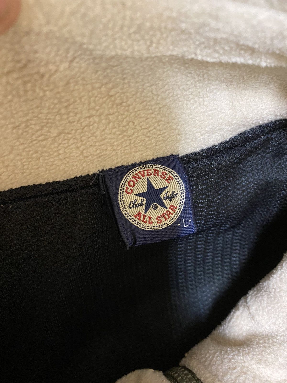 Converse × Vintage Converse Fleece Sweater Small Logo Size US L / EU 52-54 / 3 - 4 Thumbnail
