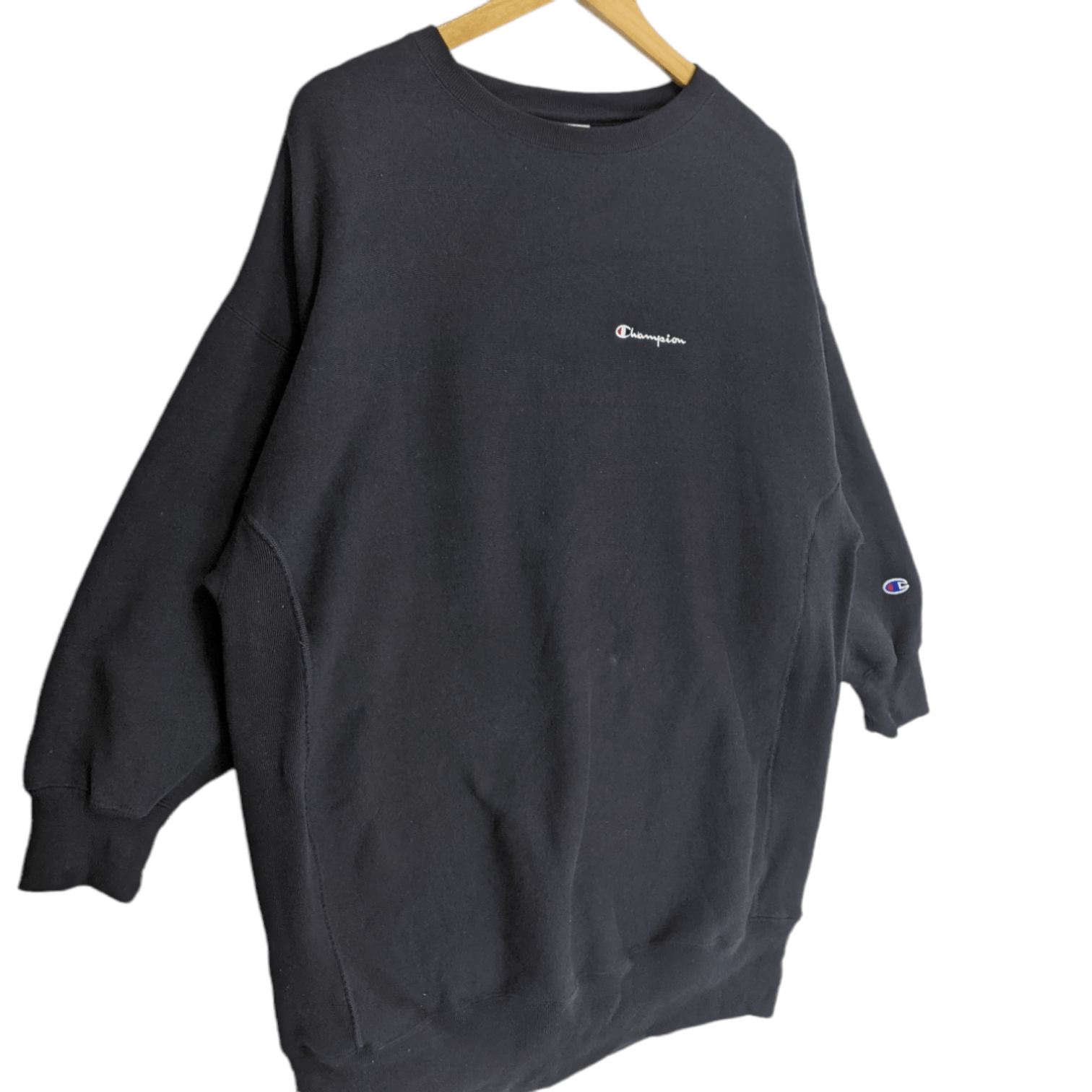 Champion CHAMPION Reverse Weave Long Oversize Jumper Sweatshirt Size M / US 6-8 / IT 42-44 - 3 Thumbnail