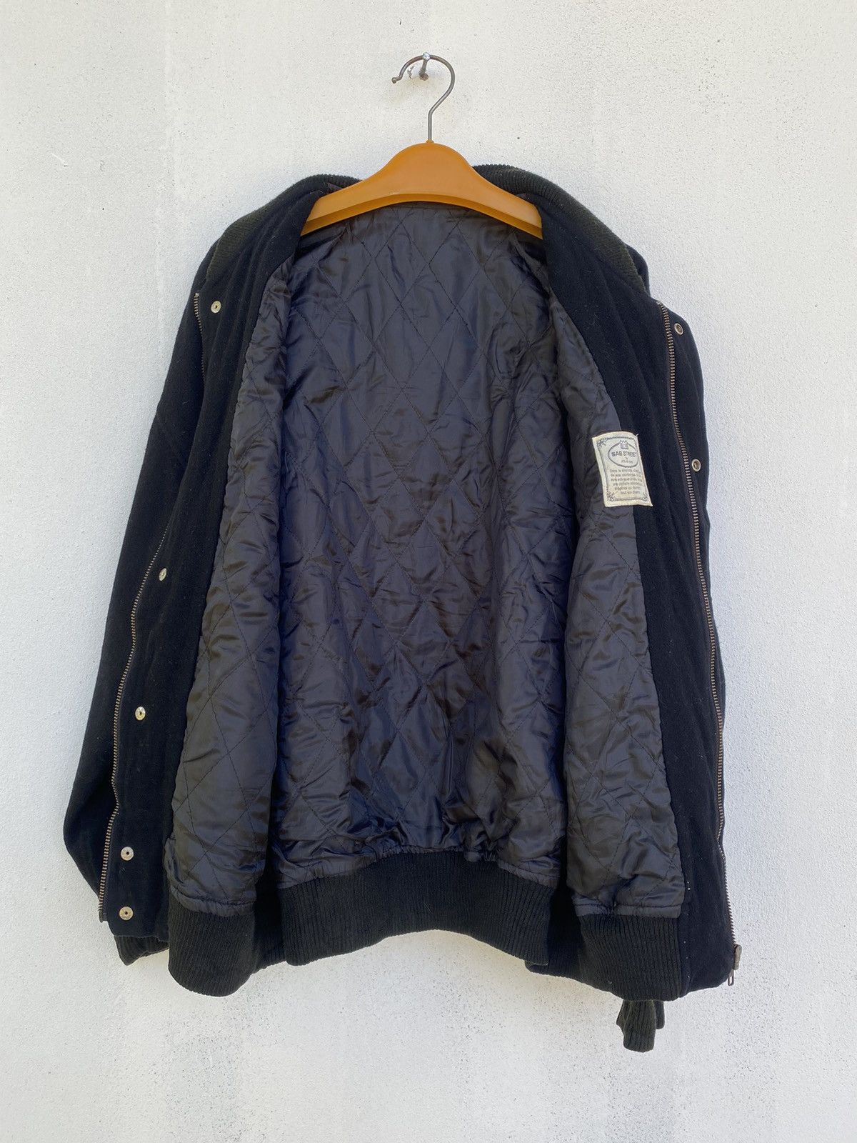 Vintage 🔥Vintage Sab Street Varsity Wool Jacket Size US L / EU 52-54 / 3 - 15 Thumbnail