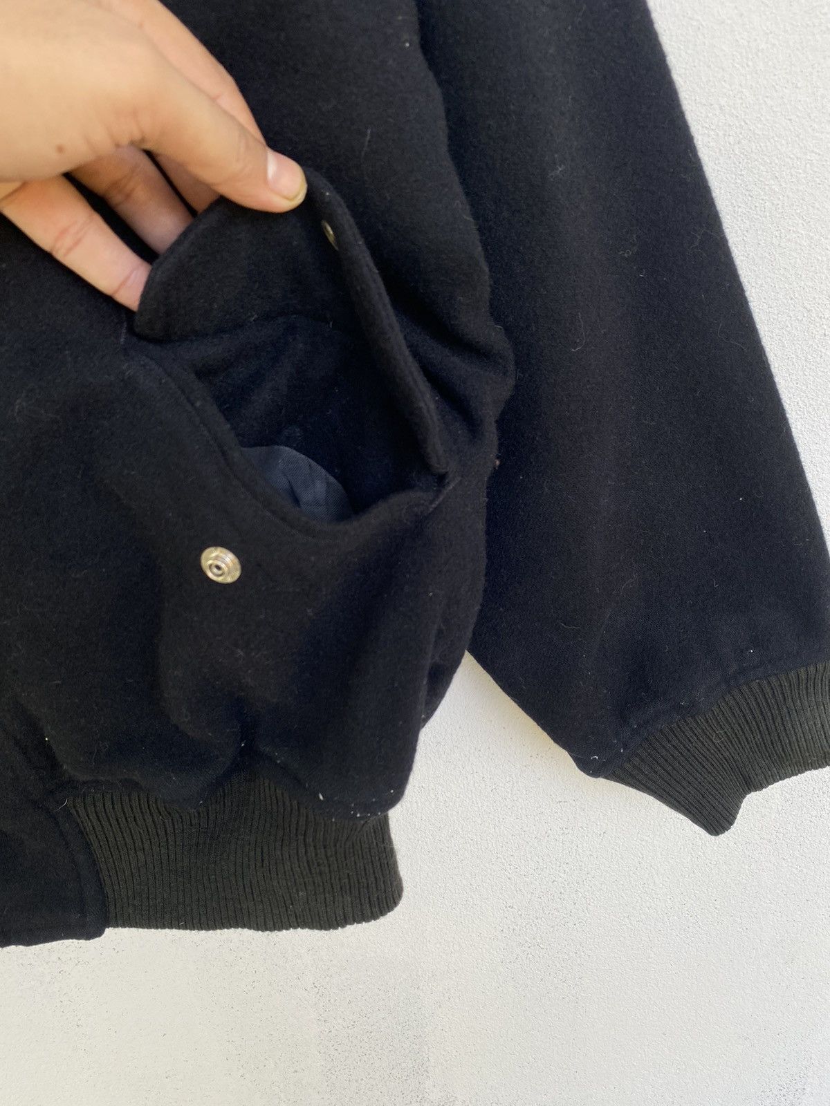 Vintage 🔥Vintage Sab Street Varsity Wool Jacket Size US L / EU 52-54 / 3 - 7 Thumbnail