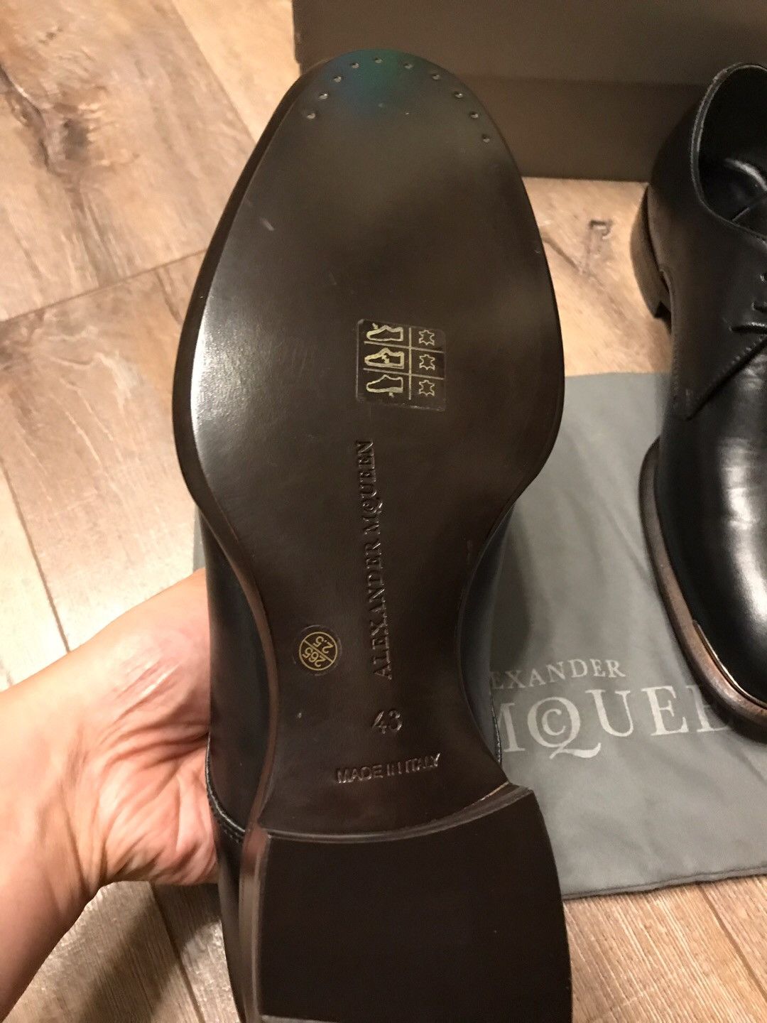 Alexander McQueen New!!Alexander McQueen leather shoe Size US 9.5 / EU 42-43 - 6 Thumbnail