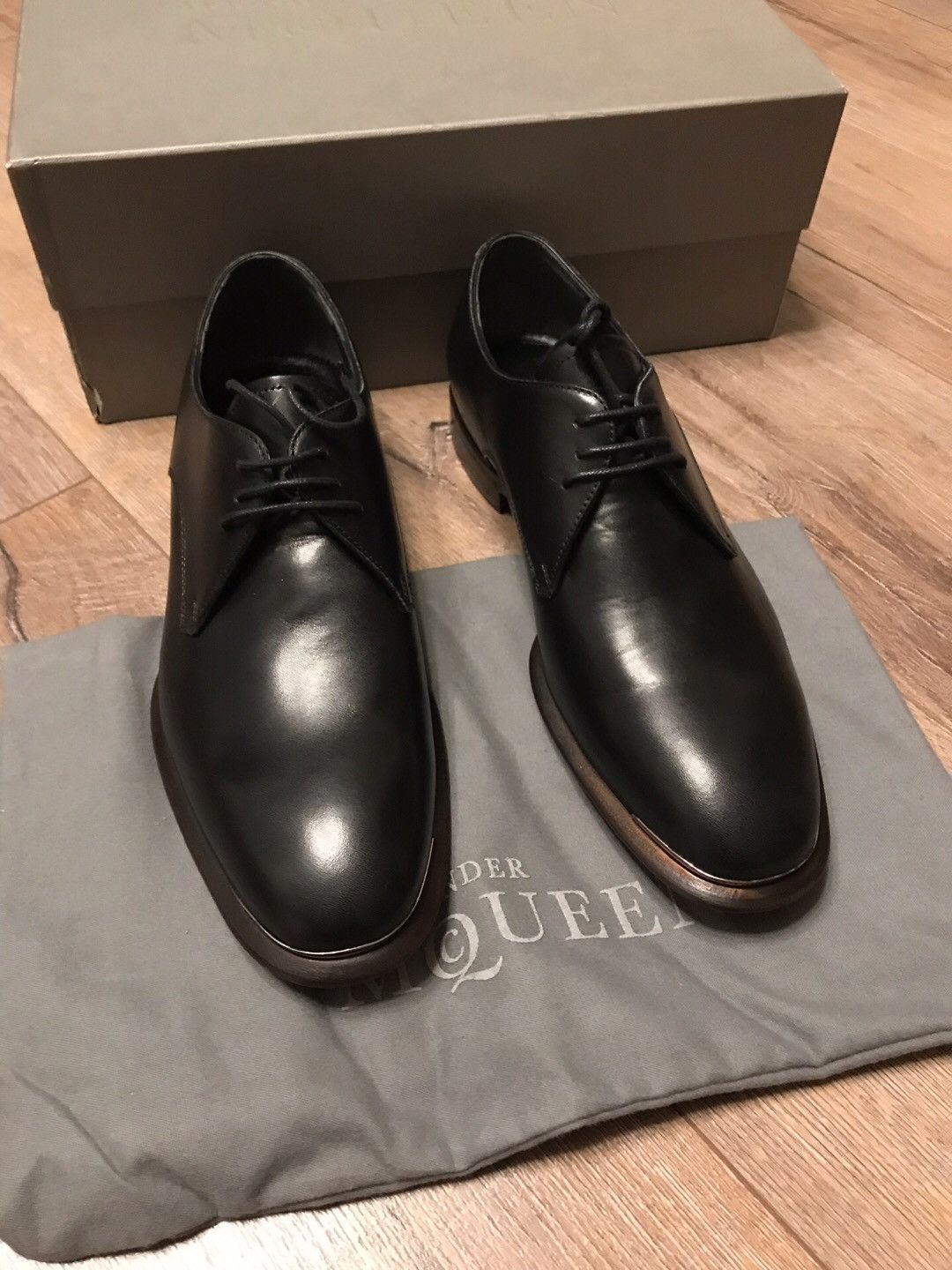 Alexander McQueen New!!Alexander McQueen leather shoe Size US 9.5 / EU 42-43 - 1 Thumbnail