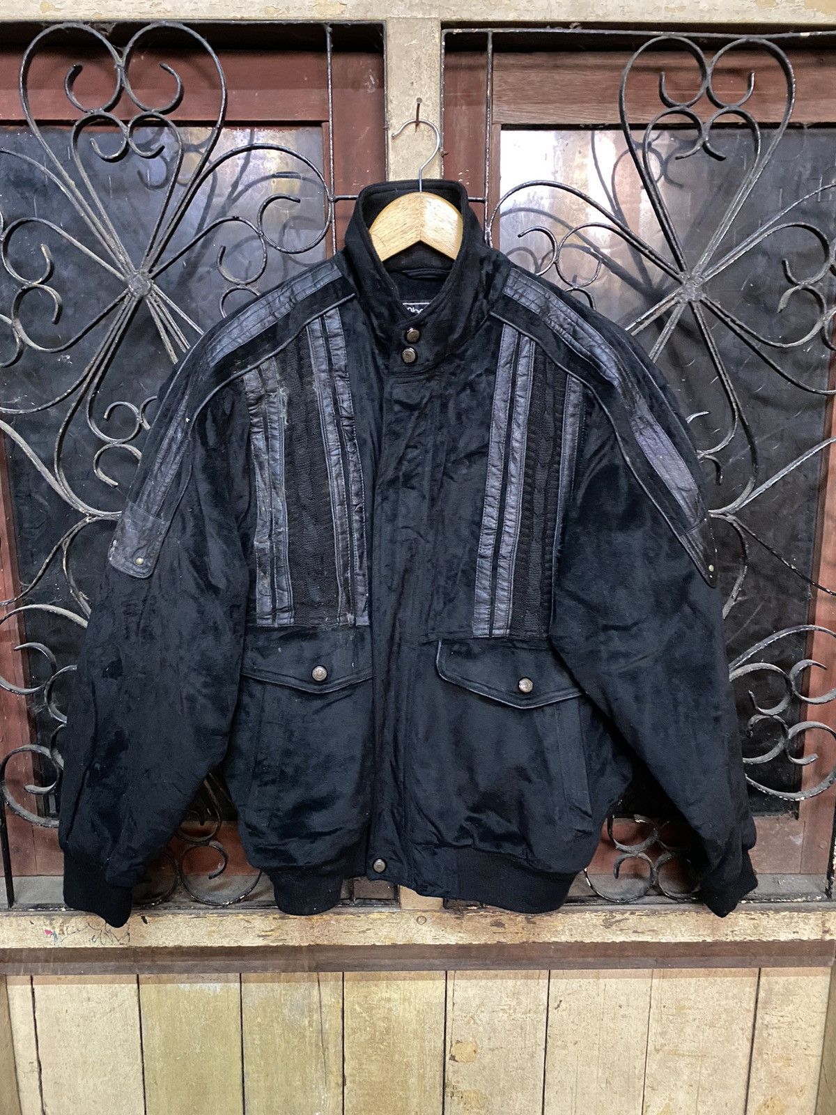 Japanese Brand × Vintage Abetone Wool Bomber Jacket Jems X Kuya | Grailed