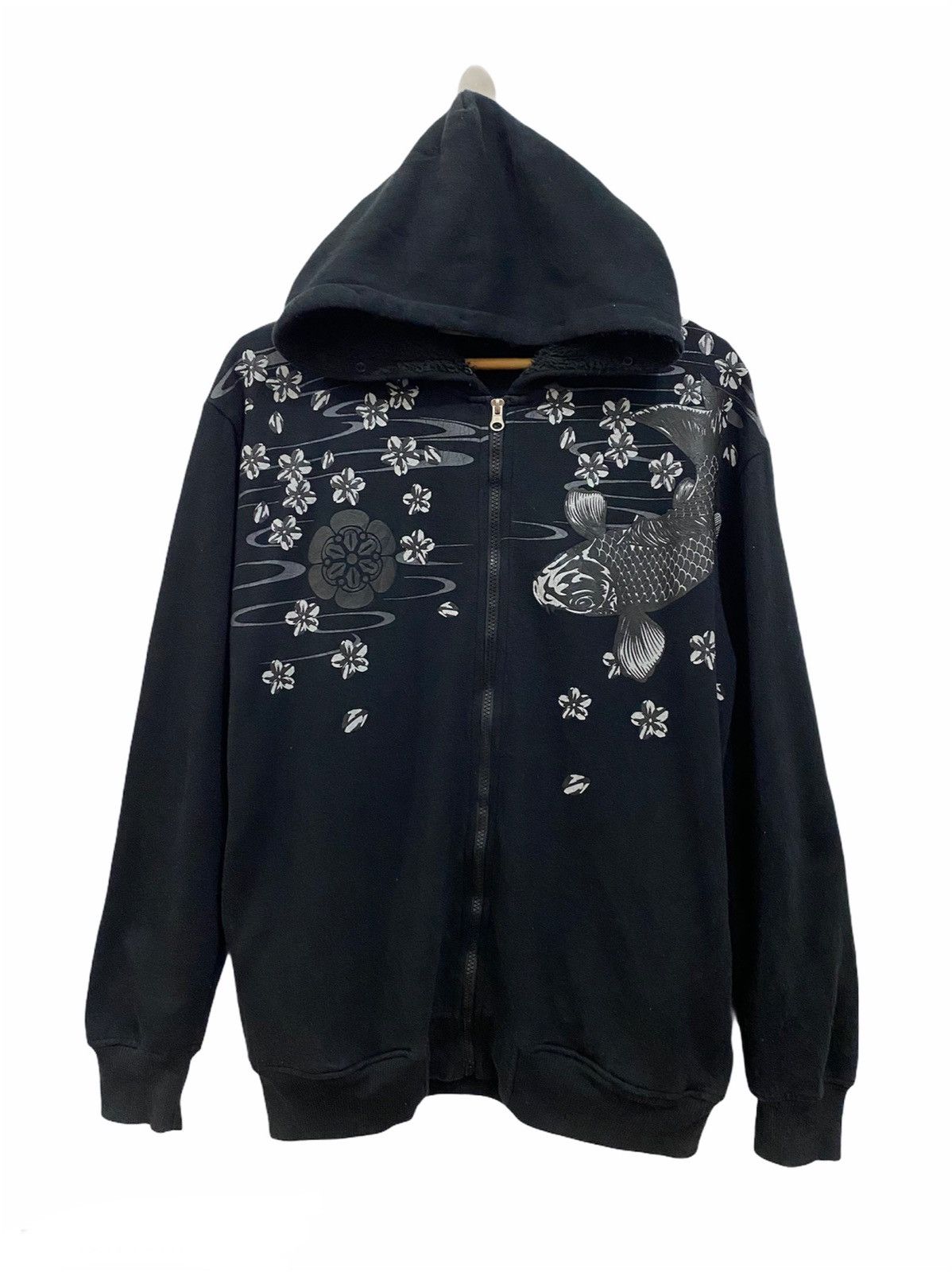 Japanese Brand BULLET NOISE SUKAJAN HODDIES SWEATER Size US L / EU 52-54 / 3 - 2 Thumbnail