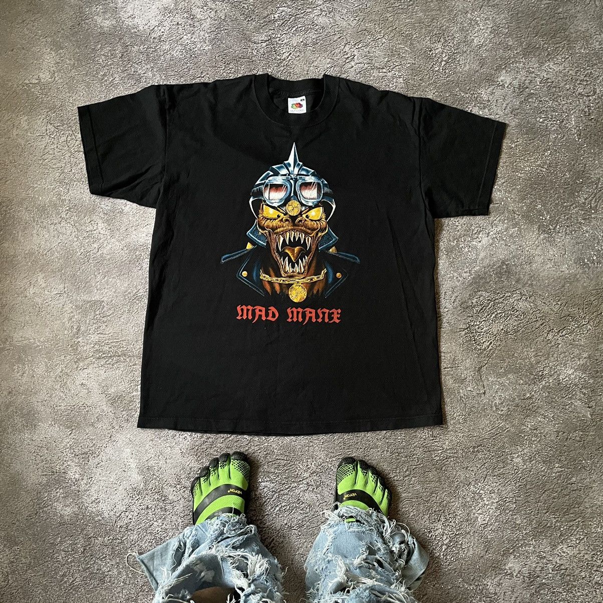Band Tees Vintage Y2K DEVIL ABSTRACT CREEPY ANGRY HORROR XL Size US XL / EU 56 / 4 - 1 Thumbnail