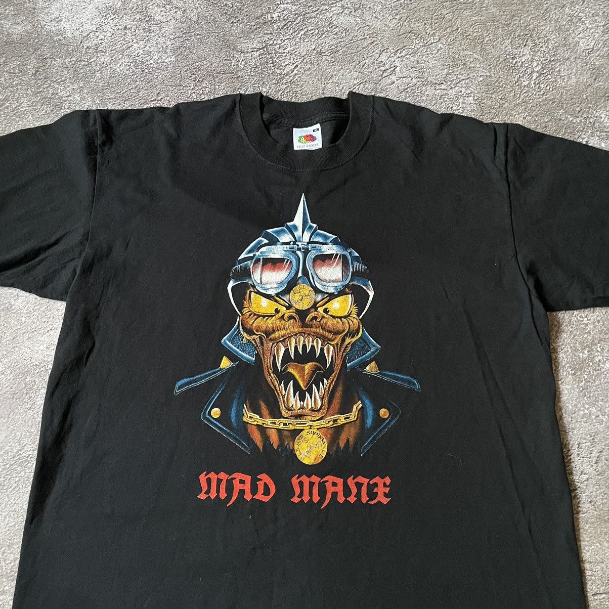 Band Tees Vintage Y2K DEVIL ABSTRACT CREEPY ANGRY HORROR XL Size US XL / EU 56 / 4 - 5 Thumbnail