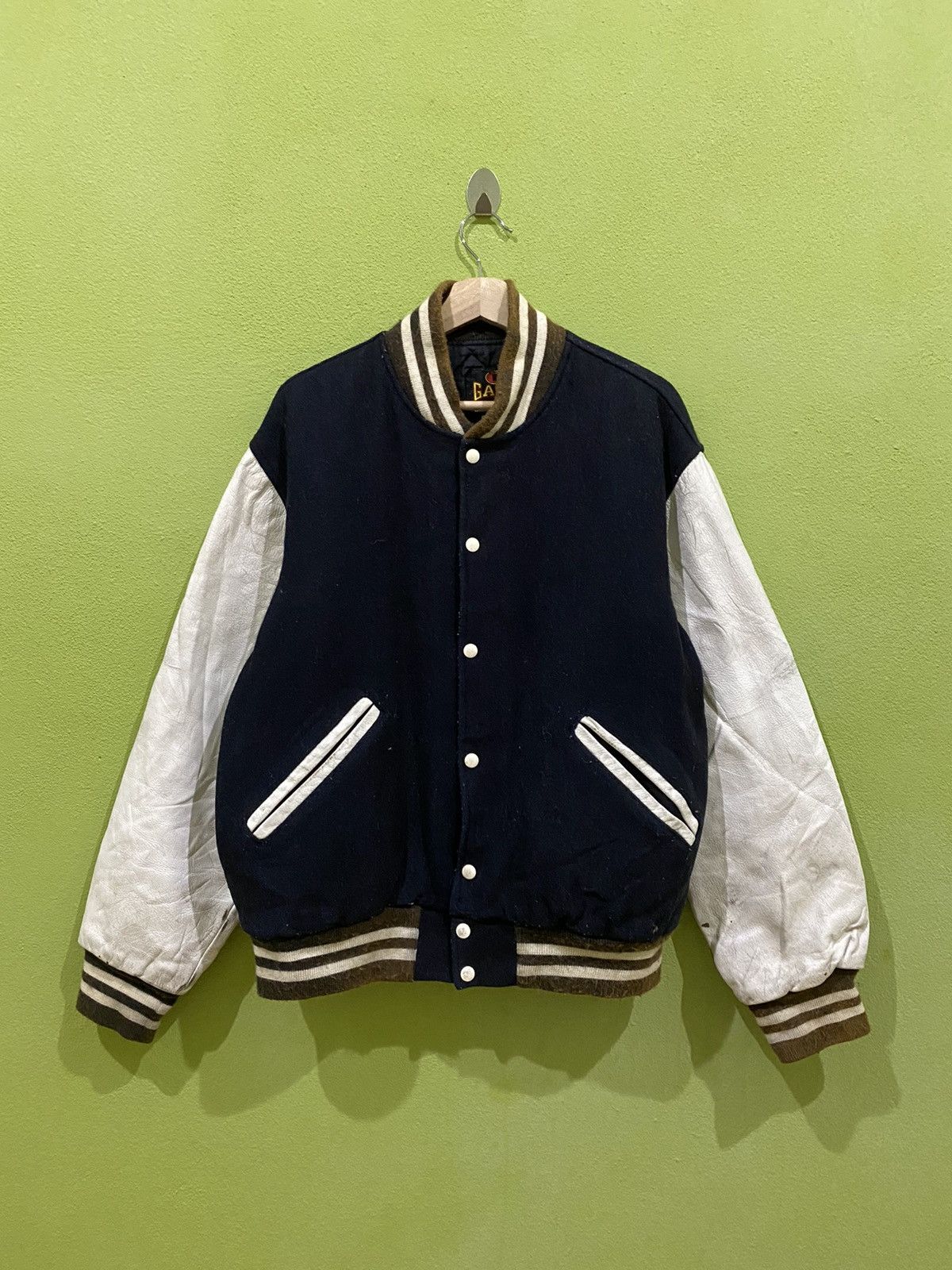 The Game × Vintage VINTAGE GAME SPORTWEAR LTD MADE IN USA VARSITY JACKET Size US L / EU 52-54 / 3 - 1 Thumbnail