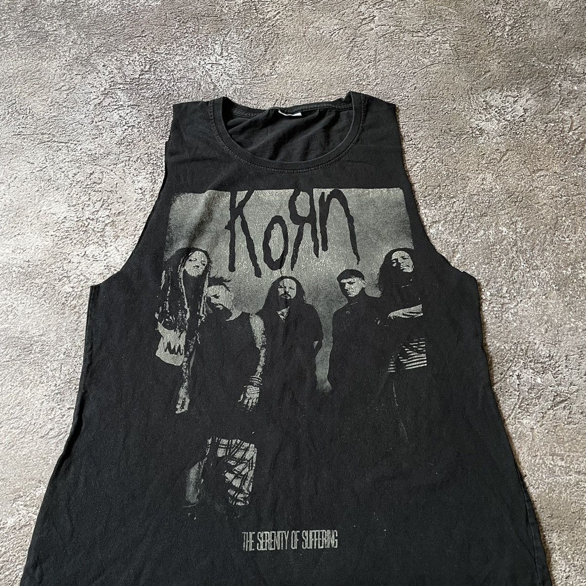 Vintage Vintage Y2K Korn Graphic Tank Top Black Goth Streetwear S Size US S / EU 44-46 / 1 - 5 Thumbnail