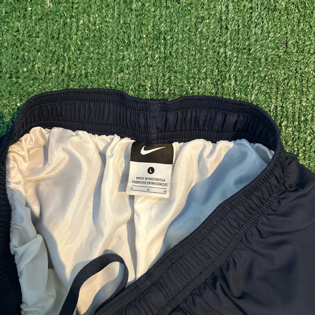 Nike × Vintage Vintage Y2K Nike Navy Track Pants Size US 32 / EU 48 - 6 Thumbnail