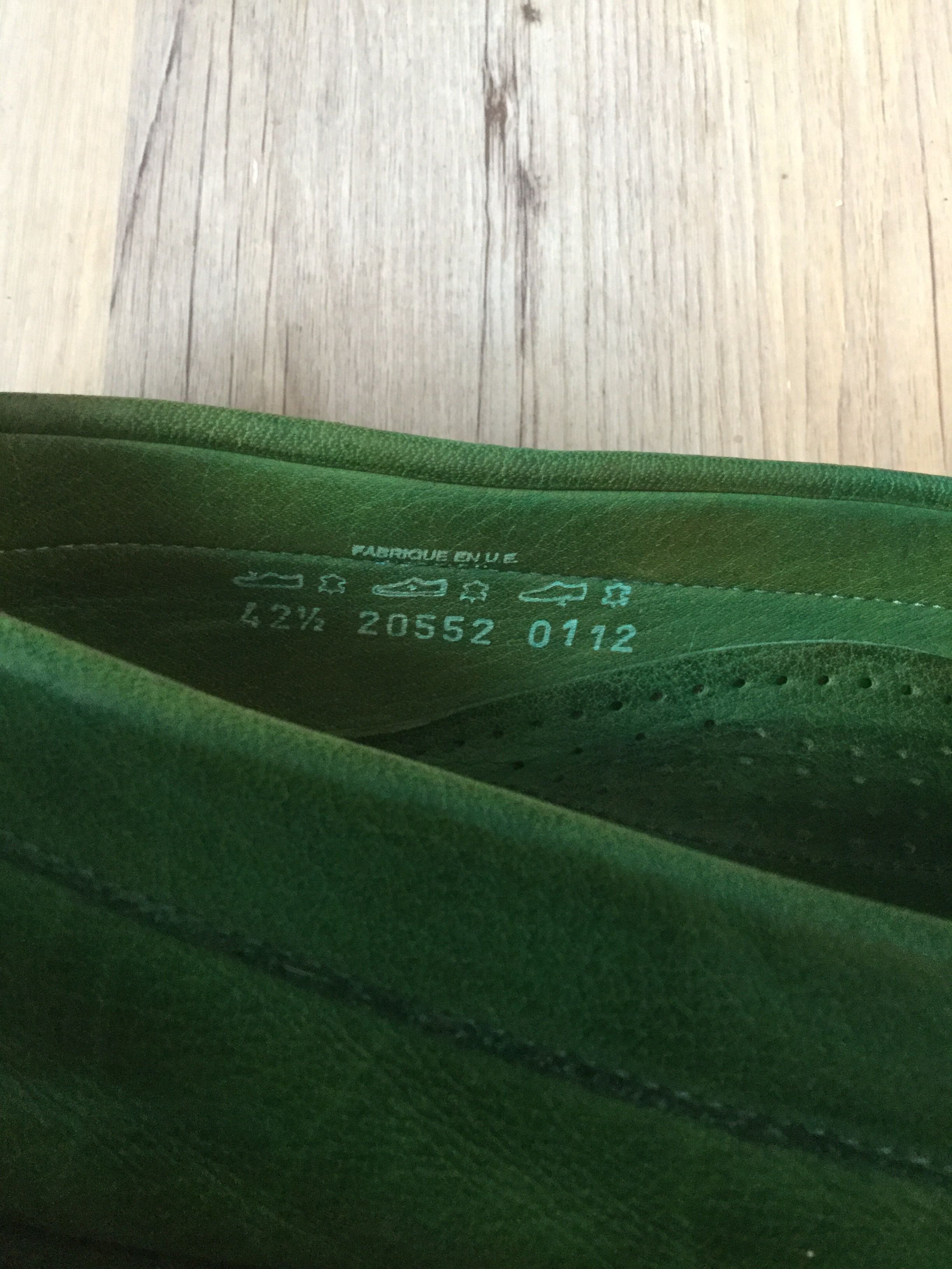 Jean Baptiste Rautureau Amazing green loafers.Like Gucci or Hermes loafers Size US 9 / EU 42 - 6 Thumbnail