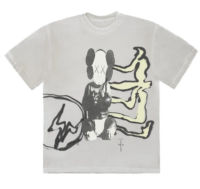 Fragment Design × Kaws × Travis Scott Travis Scott/Cactus Jack + Kaws For Fragment Tee Size US L / EU 52-54 / 3 - 2 Thumbnail