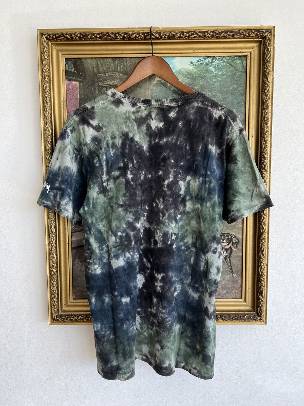 Stussy Vintage 2000s Stussy Skull Streetwear Tie Dye Tee Size US M / EU 48-50 / 2 - 2 Thumbnail