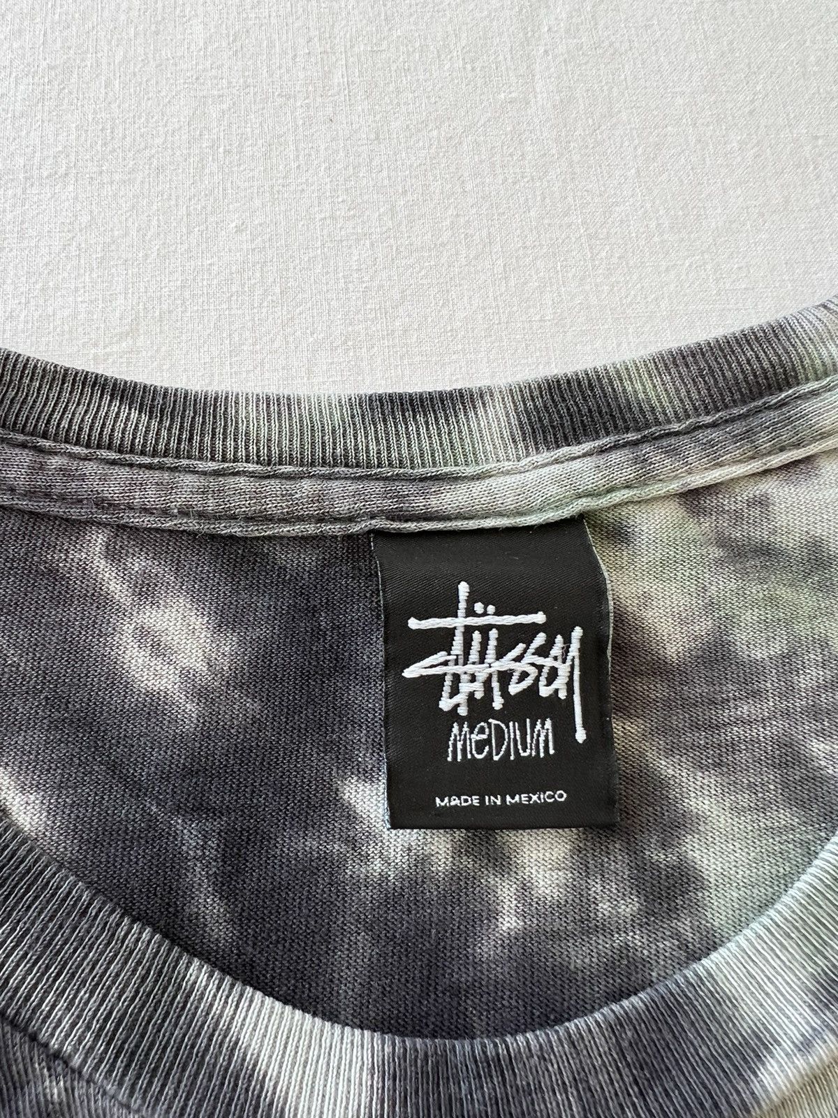 Stussy Vintage 2000s Stussy Skull Streetwear Tie Dye Tee Size US M / EU 48-50 / 2 - 9 Thumbnail