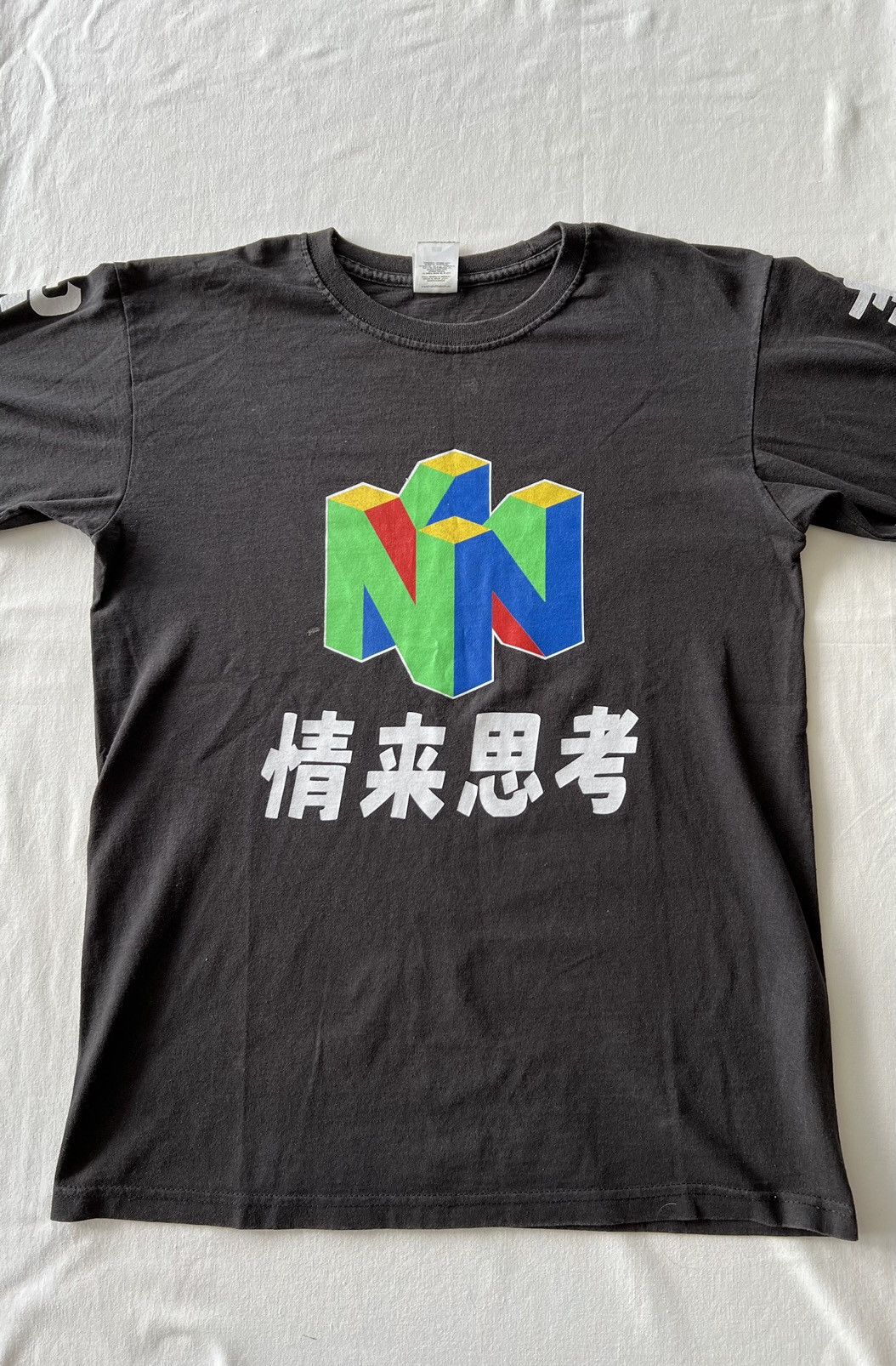 Nintendo Vintage 2000s Nintendo Streetwear Black Long Sleeve Tee Size US S / EU 44-46 / 1 - 3 Thumbnail