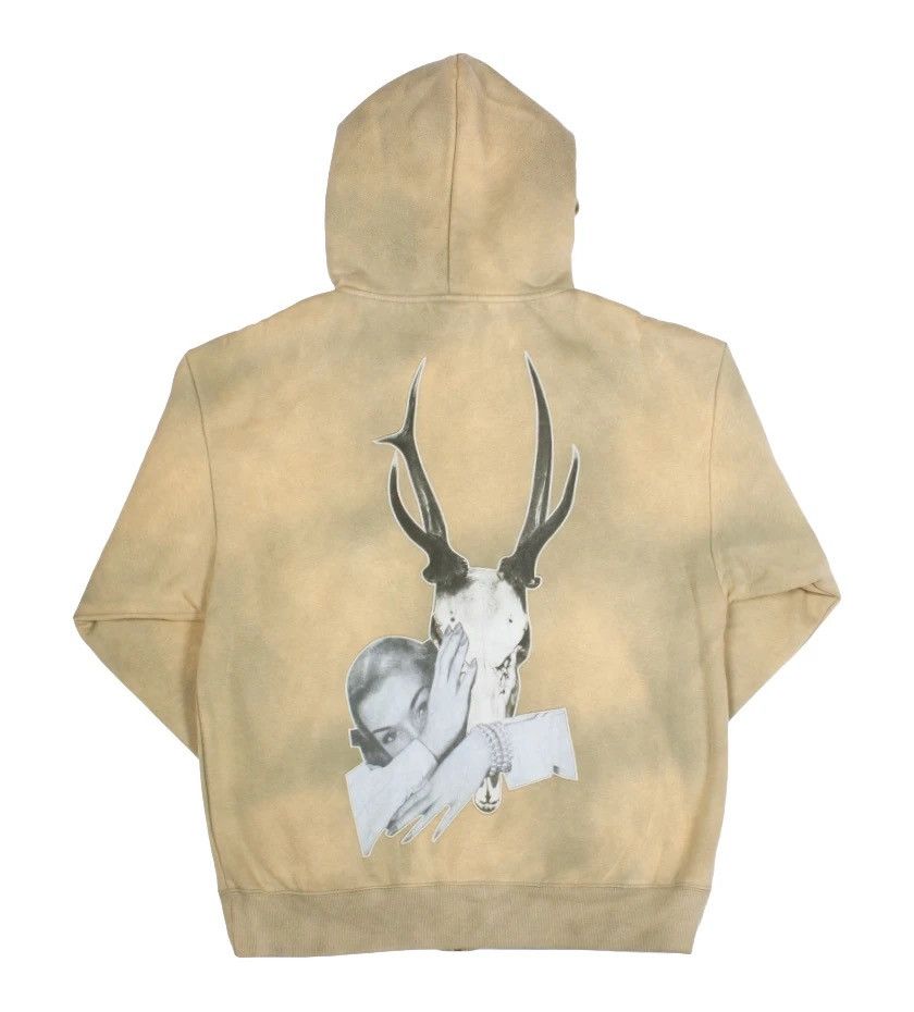 Pleasures Gospel Zip Hoodie (Beige) Size US M / EU 48-50 / 2 - 1 Thumbnail