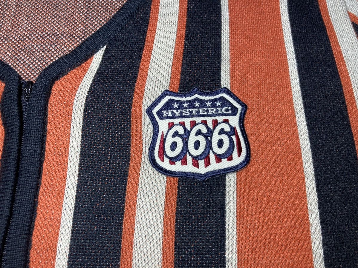 Hysteric Glamour 1999 Hysteric Glamour Vintage Orange Zip Cardigan 90s 666 HG Size US M / EU 48-50 / 2 - 3 Thumbnail