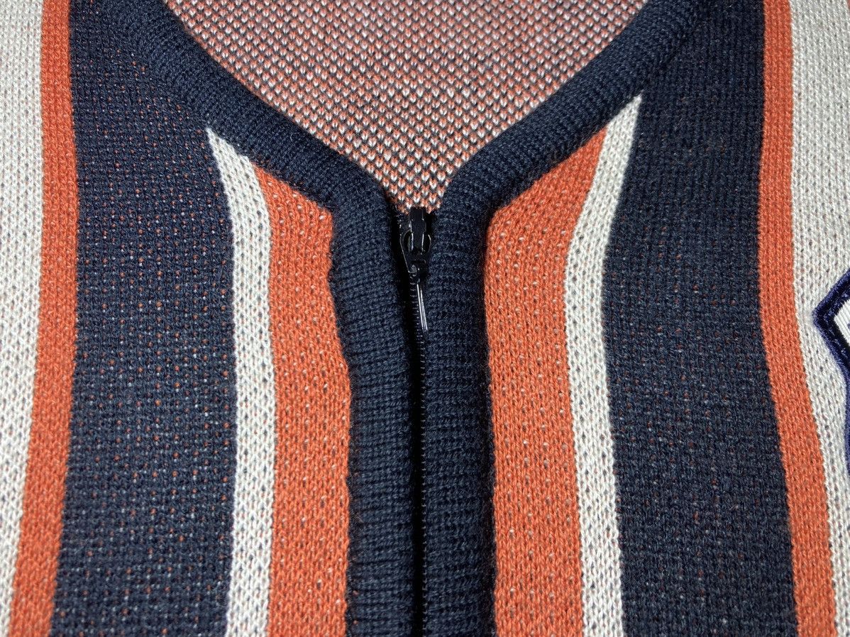 Hysteric Glamour 1999 Hysteric Glamour Vintage Orange Zip Cardigan 90s 666 HG Size US M / EU 48-50 / 2 - 4 Thumbnail
