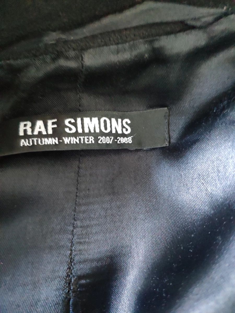 Raf Simons ARCHIVE ! FW2007 double breasted wool coat Size US M / EU 48-50 / 2 - 6 Thumbnail