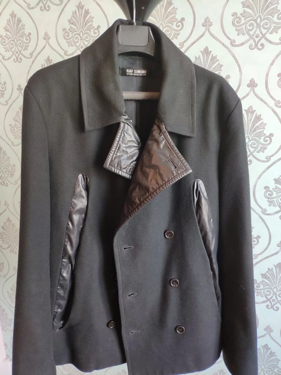 Raf Simons ARCHIVE ! FW2007 double breasted wool coat Size US M / EU 48-50 / 2 - 2 Thumbnail