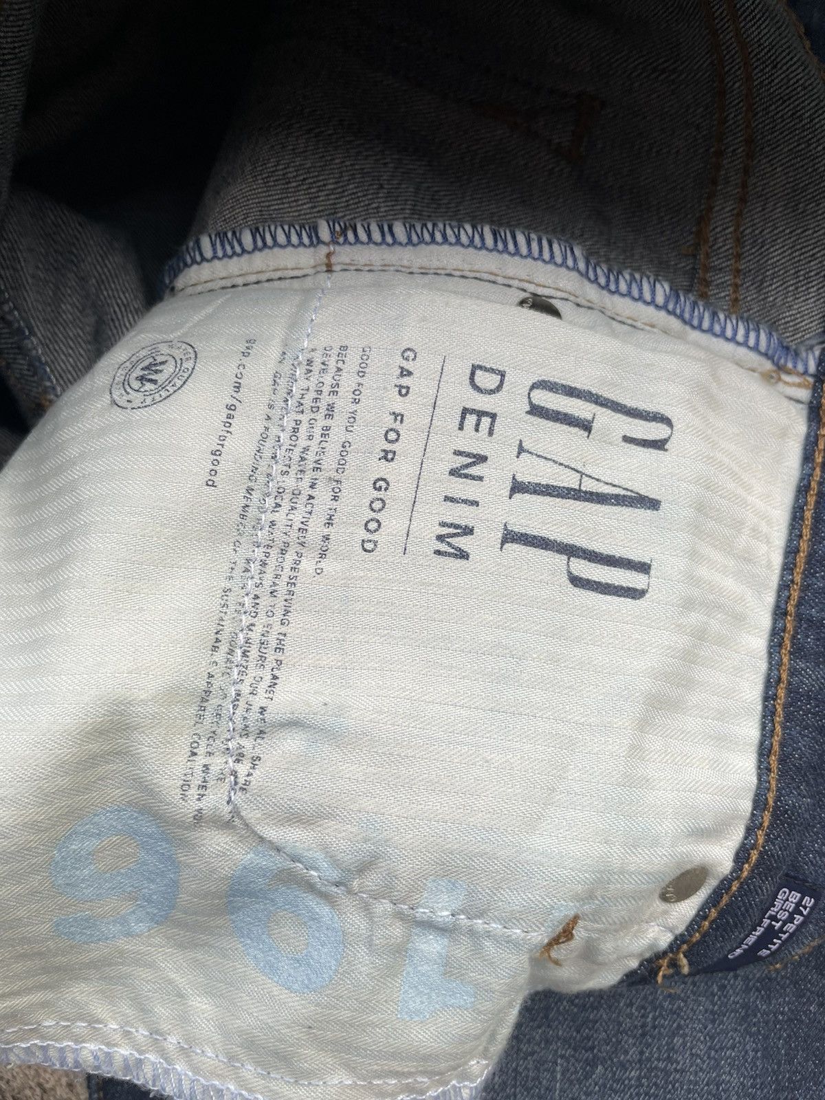 Gap Gap Petite Redline Selvedge Denim Size US 31 - 13 Thumbnail