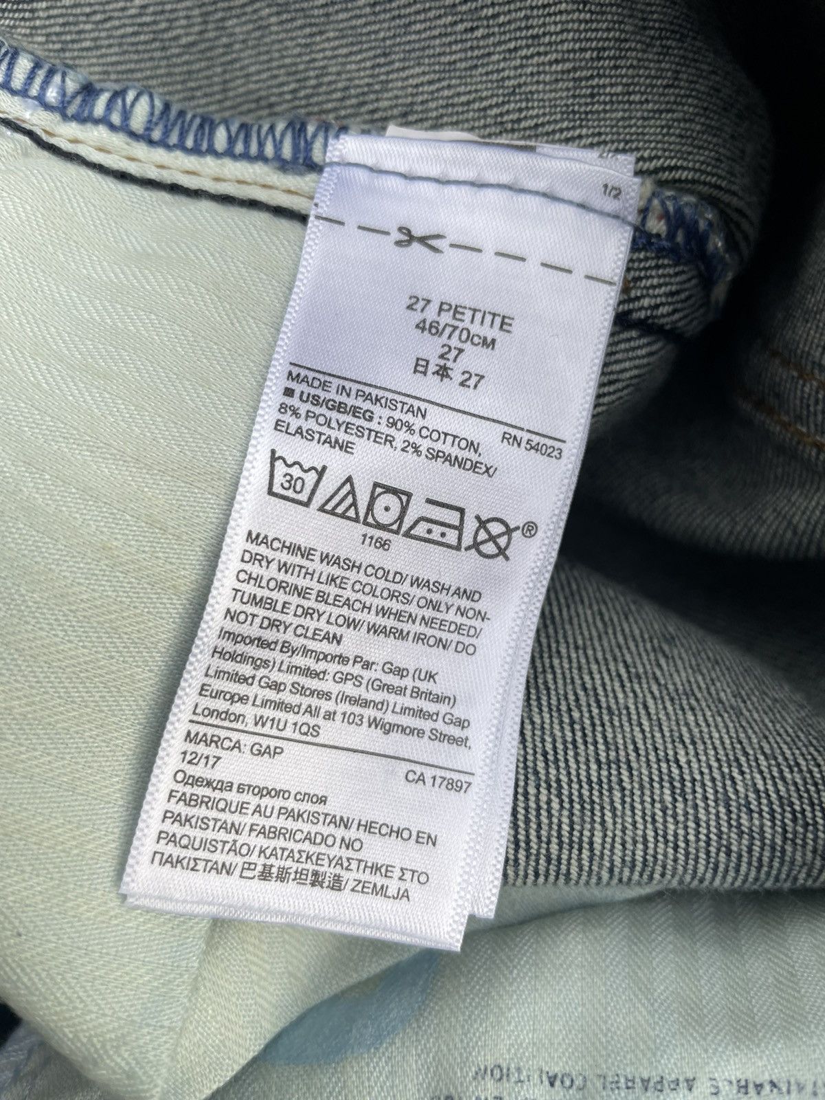 Gap Gap Petite Redline Selvedge Denim Size US 31 - 12 Thumbnail