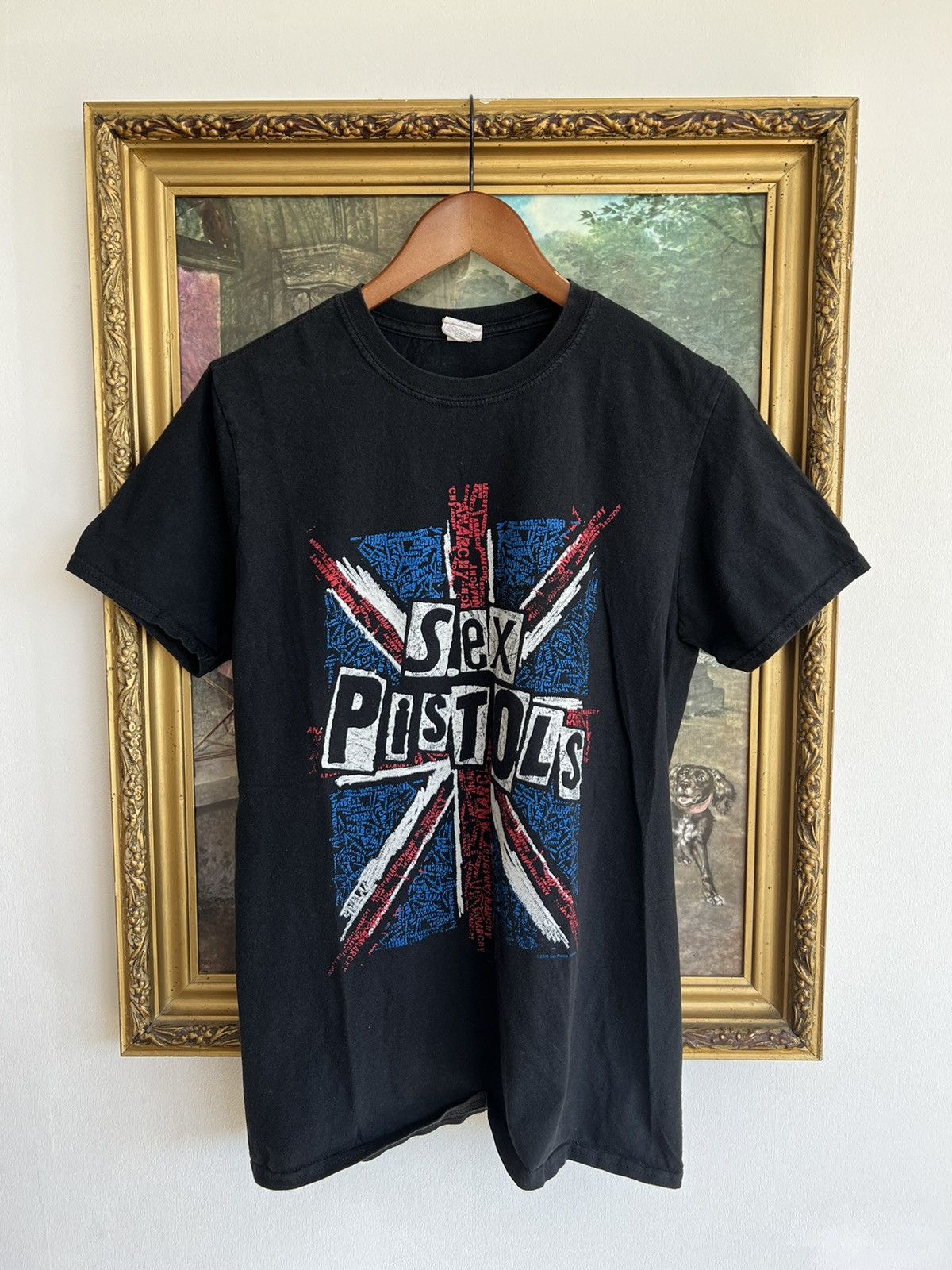 Vintage 2018 Sex Pistols British Punk Rock Band Black Tee