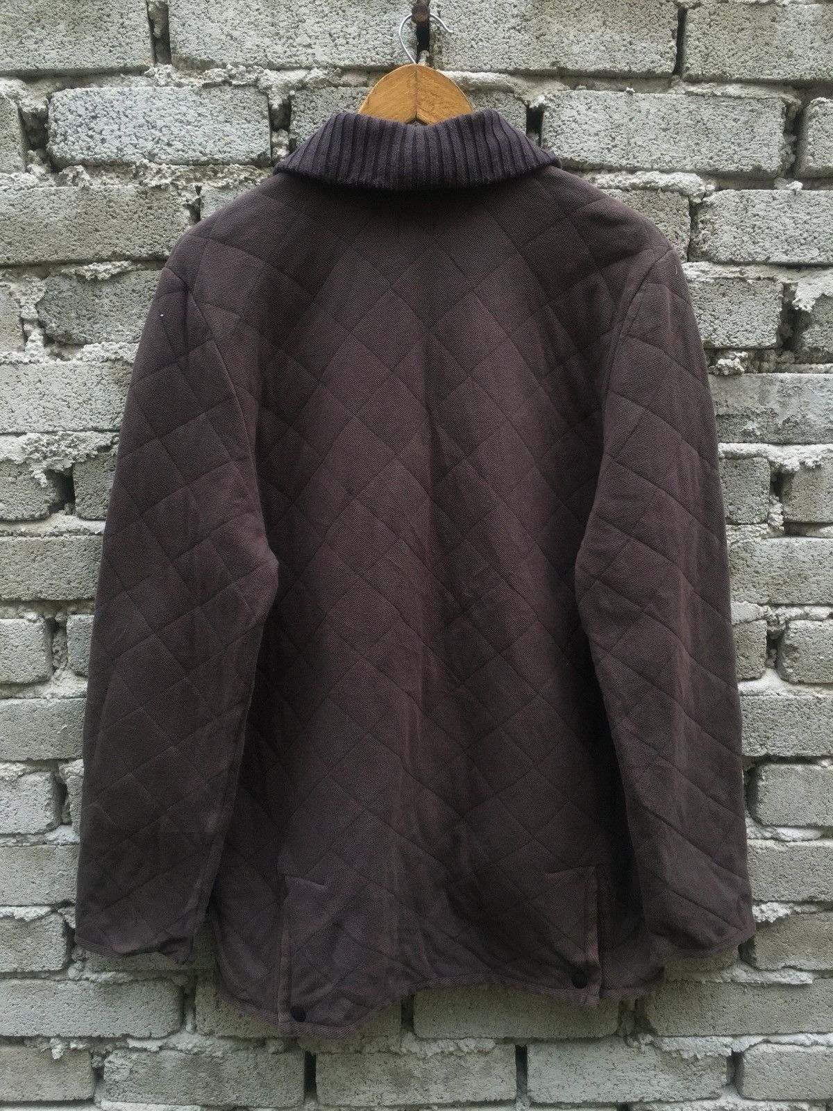 SHIPS Ships 🇯🇵 Quilted Warm Snap Button Overcoat Jacket Size US M / EU 48-50 / 2 - 2 Thumbnail