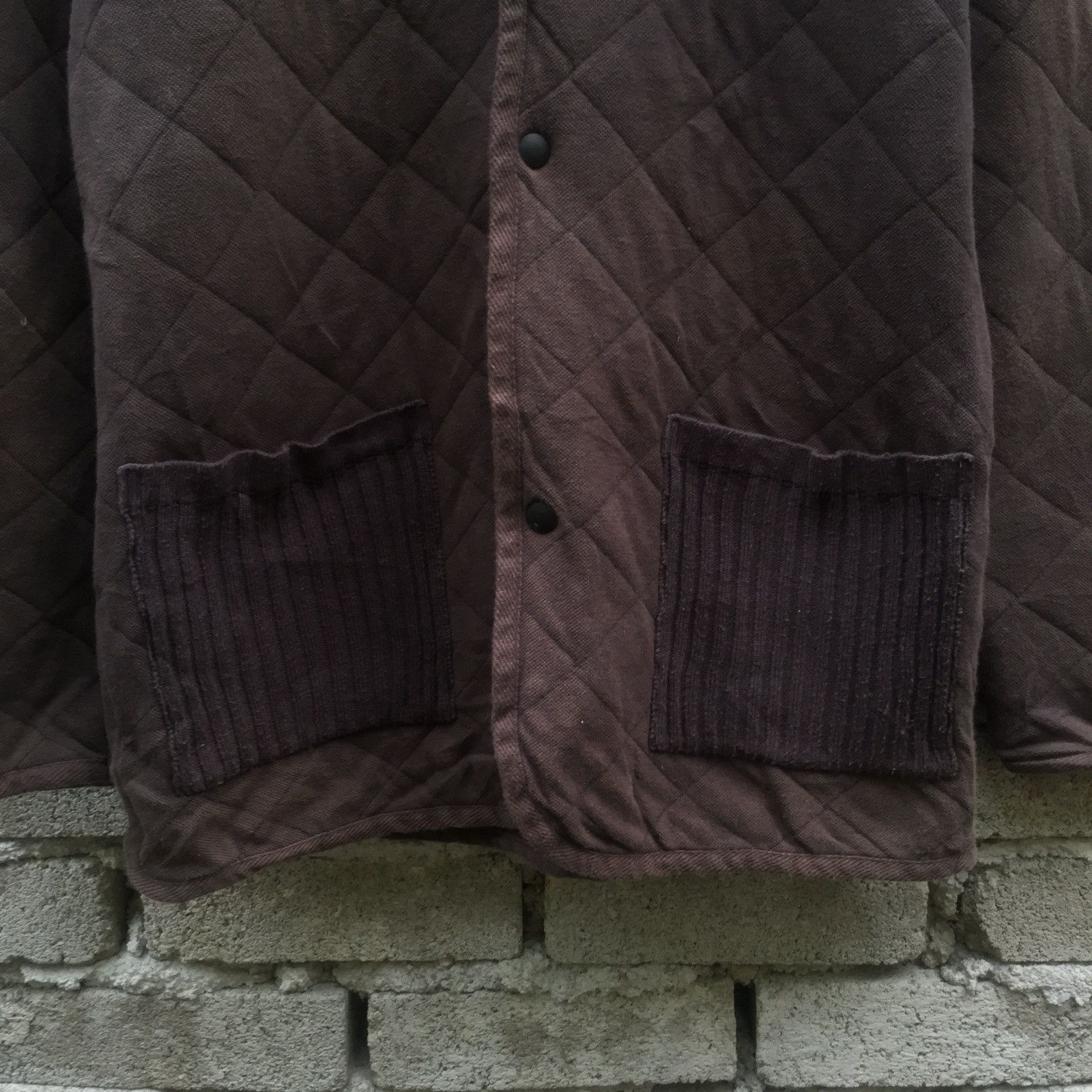 SHIPS Ships 🇯🇵 Quilted Warm Snap Button Overcoat Jacket Size US M / EU 48-50 / 2 - 4 Thumbnail