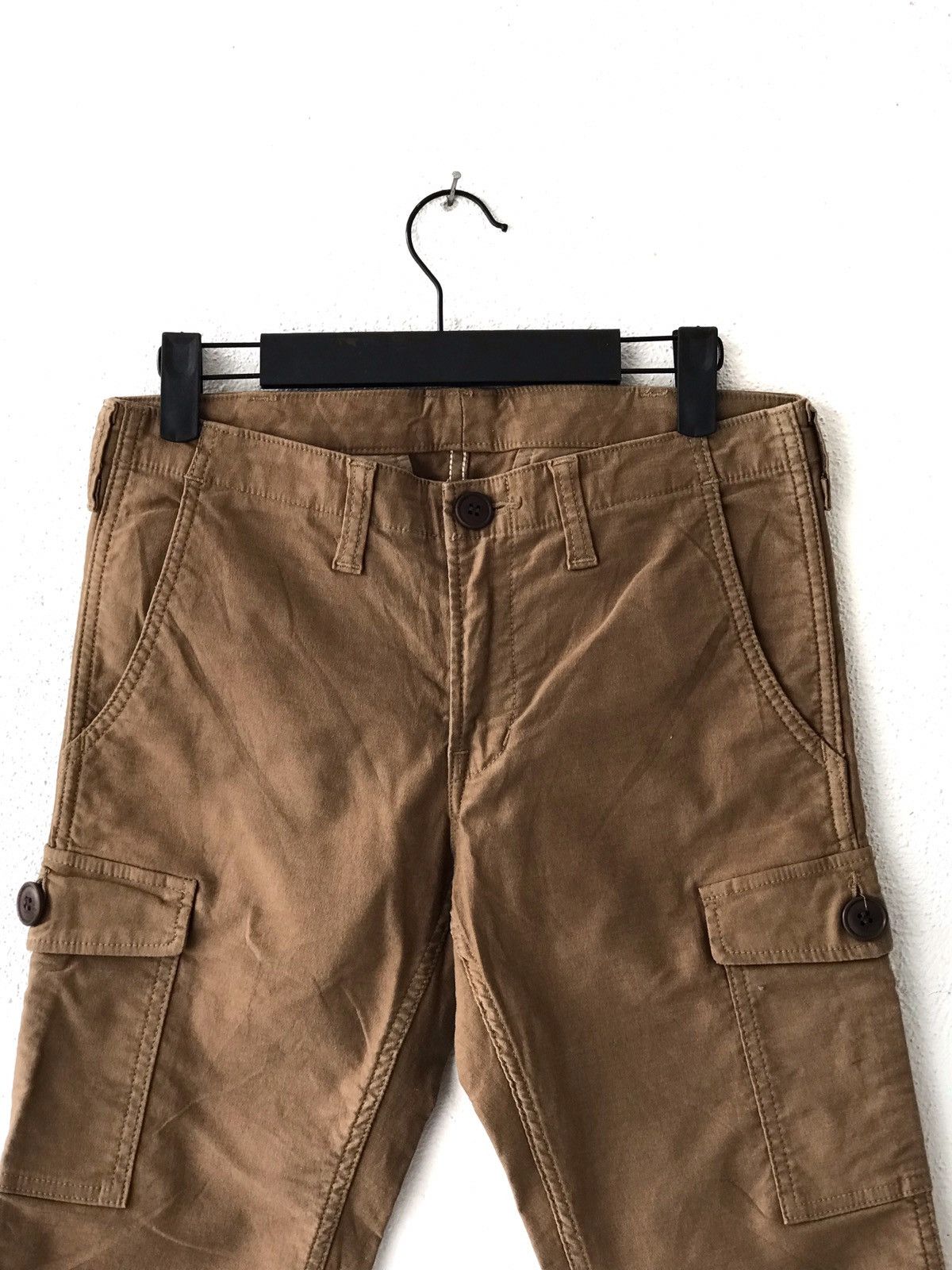HOLLYWOOD RANCH MARKET Made In Japan HR Market Cargo Worker Pants Size US 29 - 2 Thumbnail