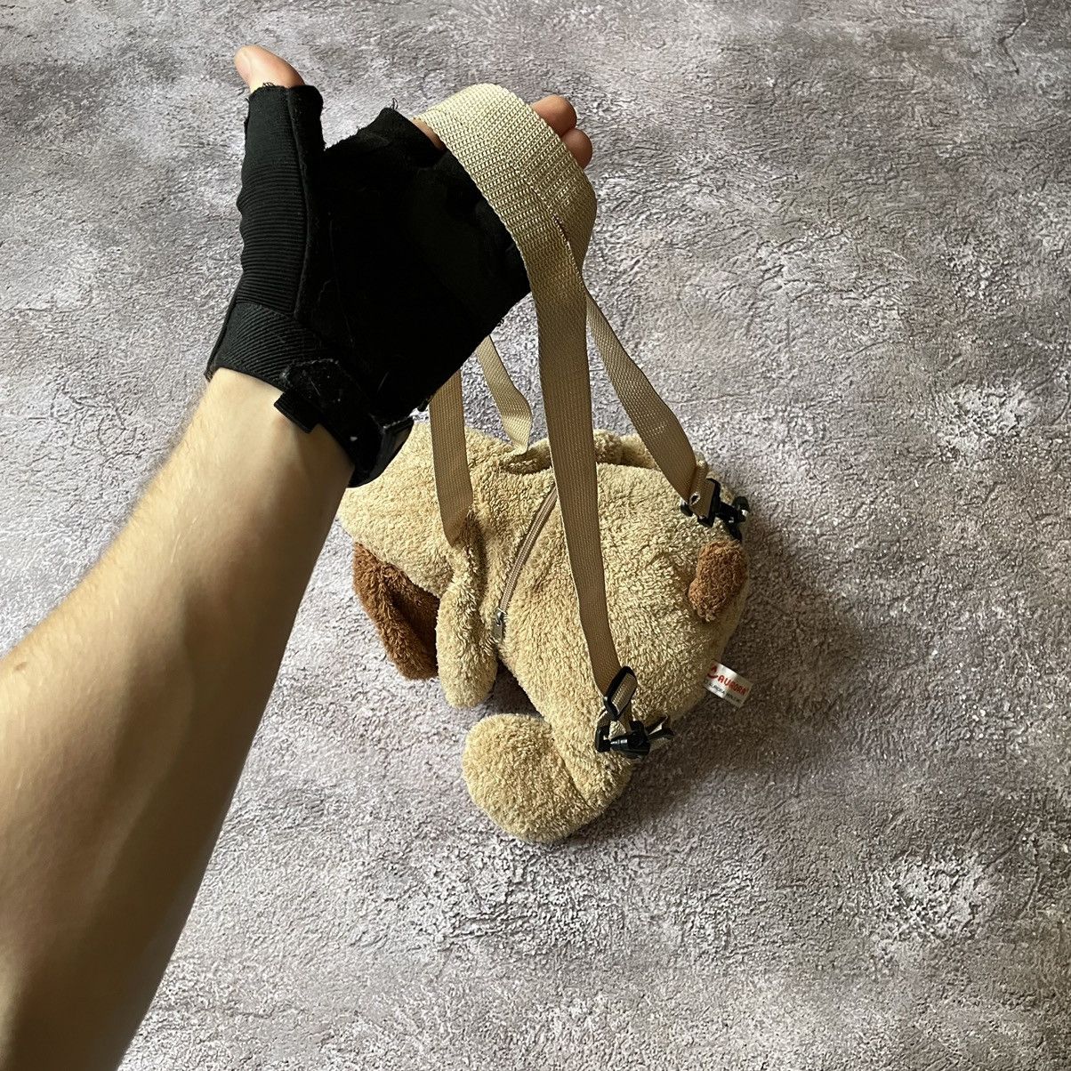 Vintage Vintage Y2K Plush Dog Backpack Toy Baggy Strap Brown Punk OS Size ONE SIZE - 8 Thumbnail