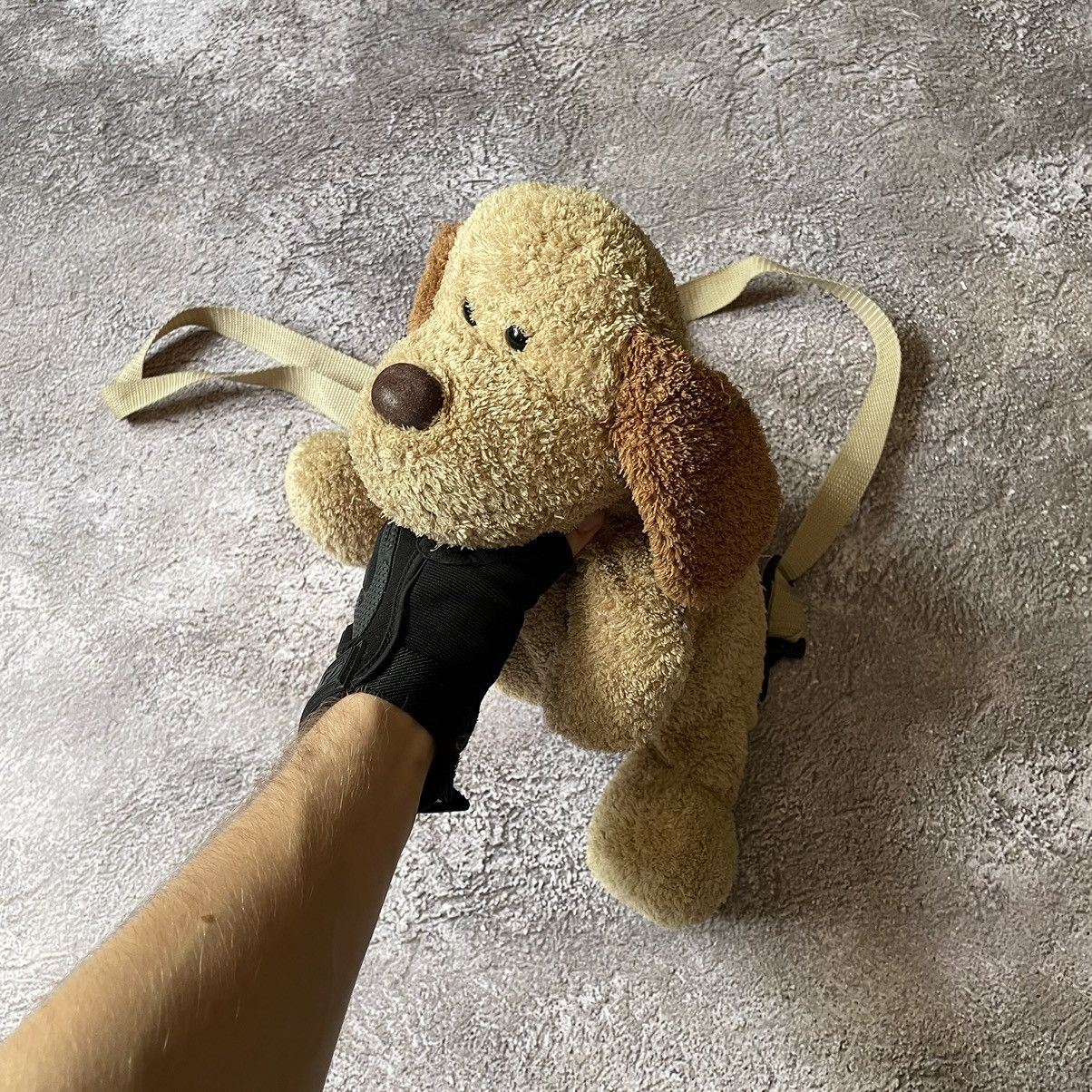 Vintage Vintage Y2K Plush Dog Backpack Toy Baggy Strap Brown Punk OS Size ONE SIZE - 7 Thumbnail