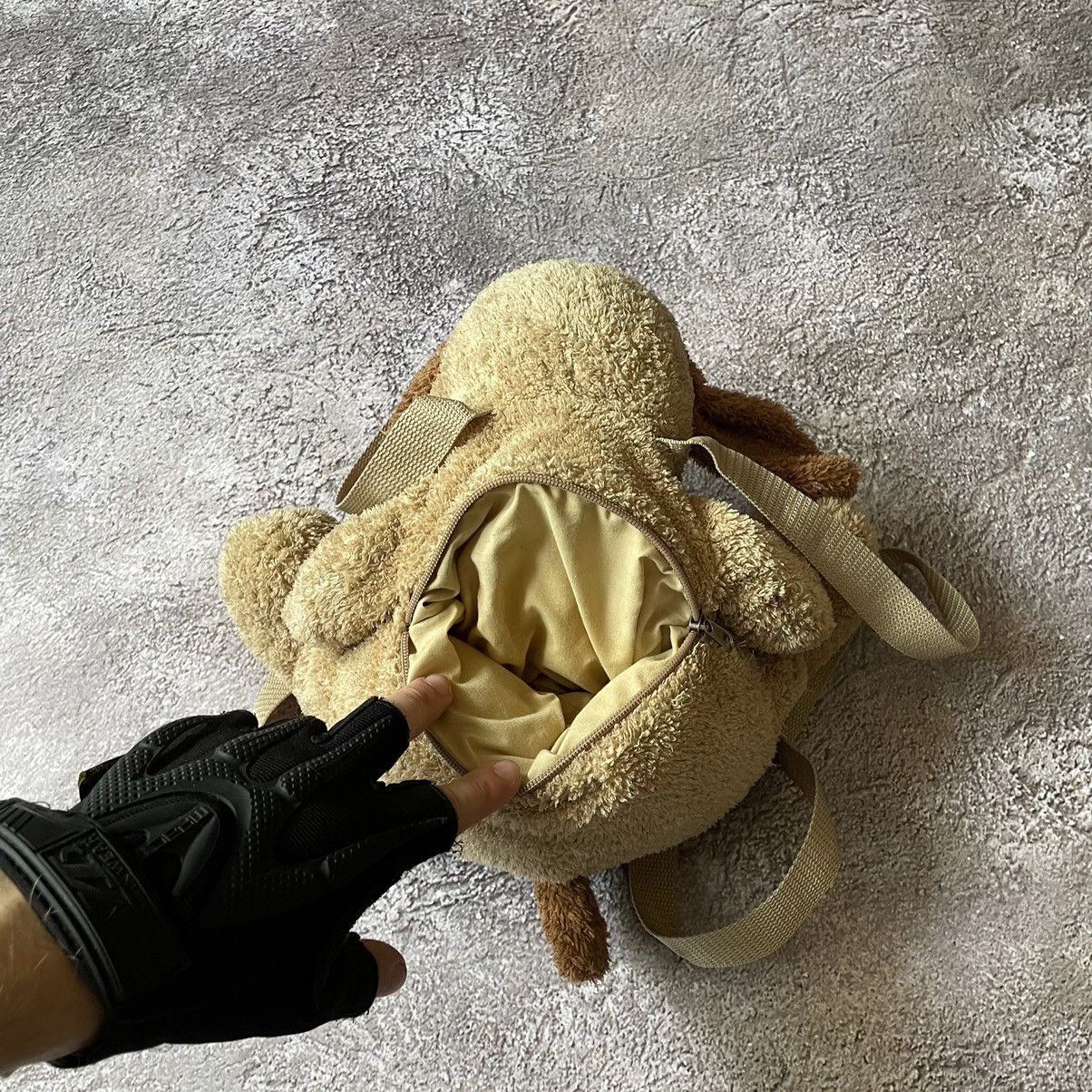 Vintage Vintage Y2K Plush Dog Backpack Toy Baggy Strap Brown Punk OS Size ONE SIZE - 9 Thumbnail