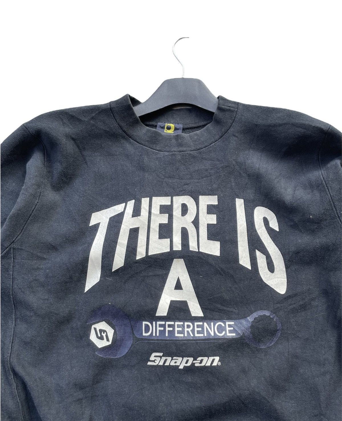 Vintage Snap On Reverseweave Crewneck Size US XL / EU 56 / 4 - 4 Thumbnail