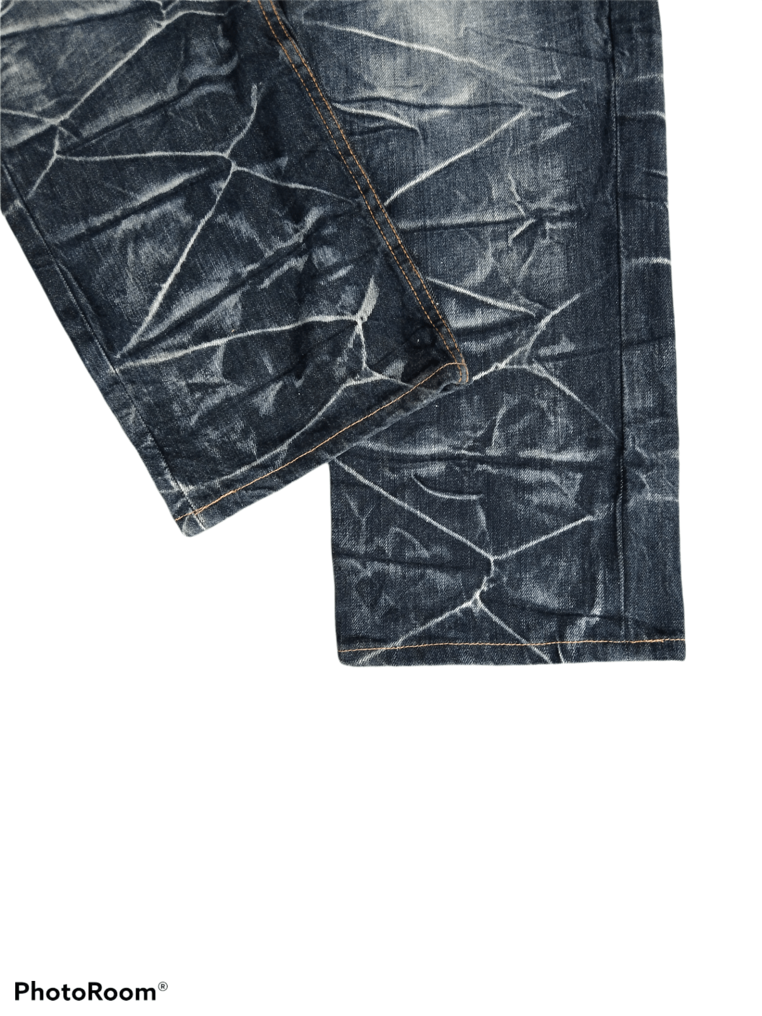 Japanese Brand DISTRESSED JAPANESE SEDITIONARIES DOUBLE WAIST EXPLOSSION Size US 33 - 5 Thumbnail