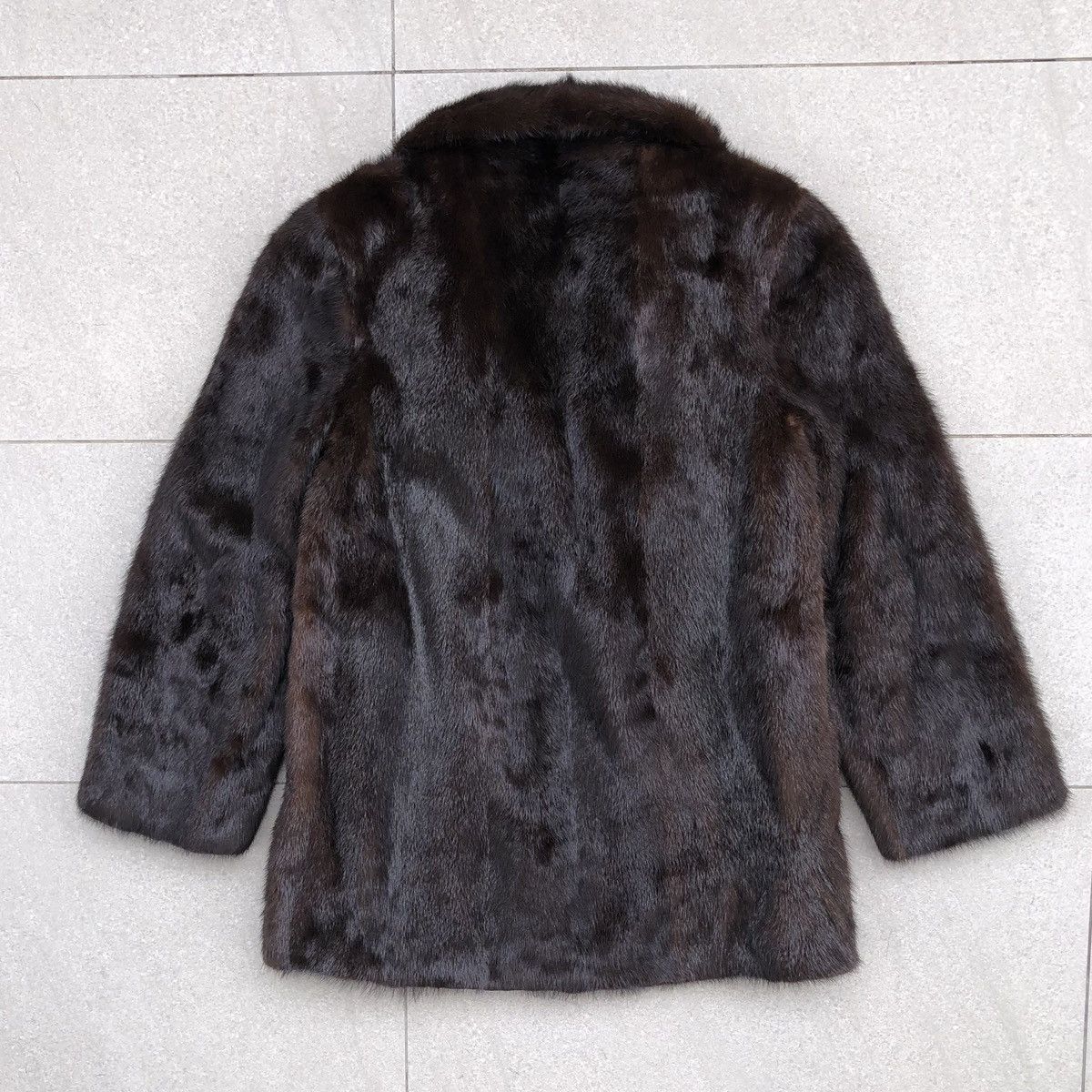 Japanese Brand Dasco Brown Mink Fur Coat For Women Made Canada Size M / US 6-8 / IT 42-44 - 10 Thumbnail