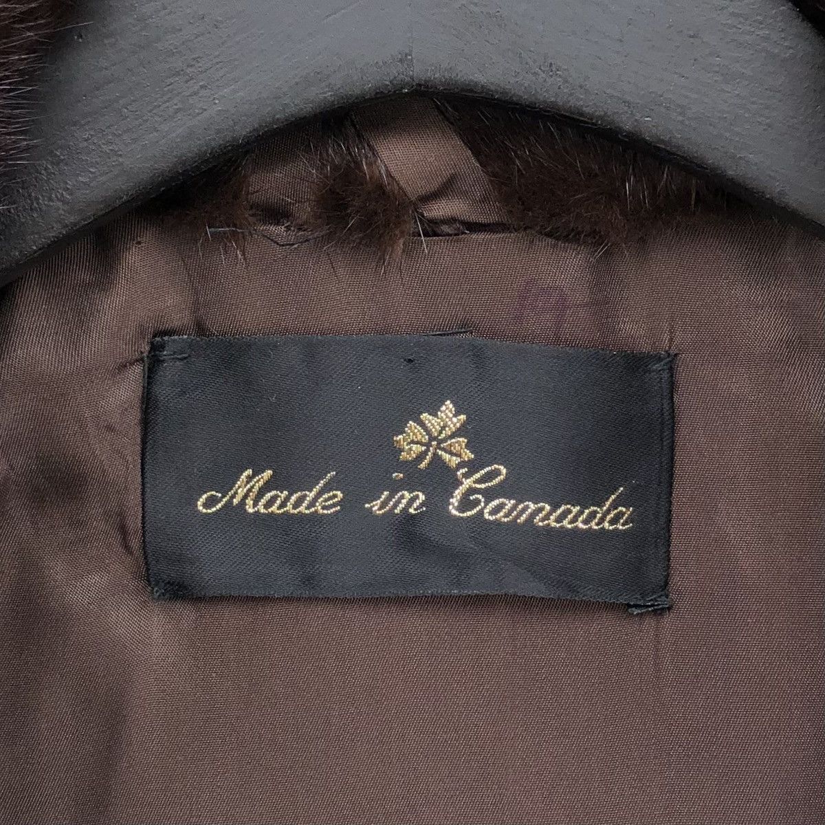 Japanese Brand Dasco Brown Mink Fur Coat For Women Made Canada Size M / US 6-8 / IT 42-44 - 12 Thumbnail